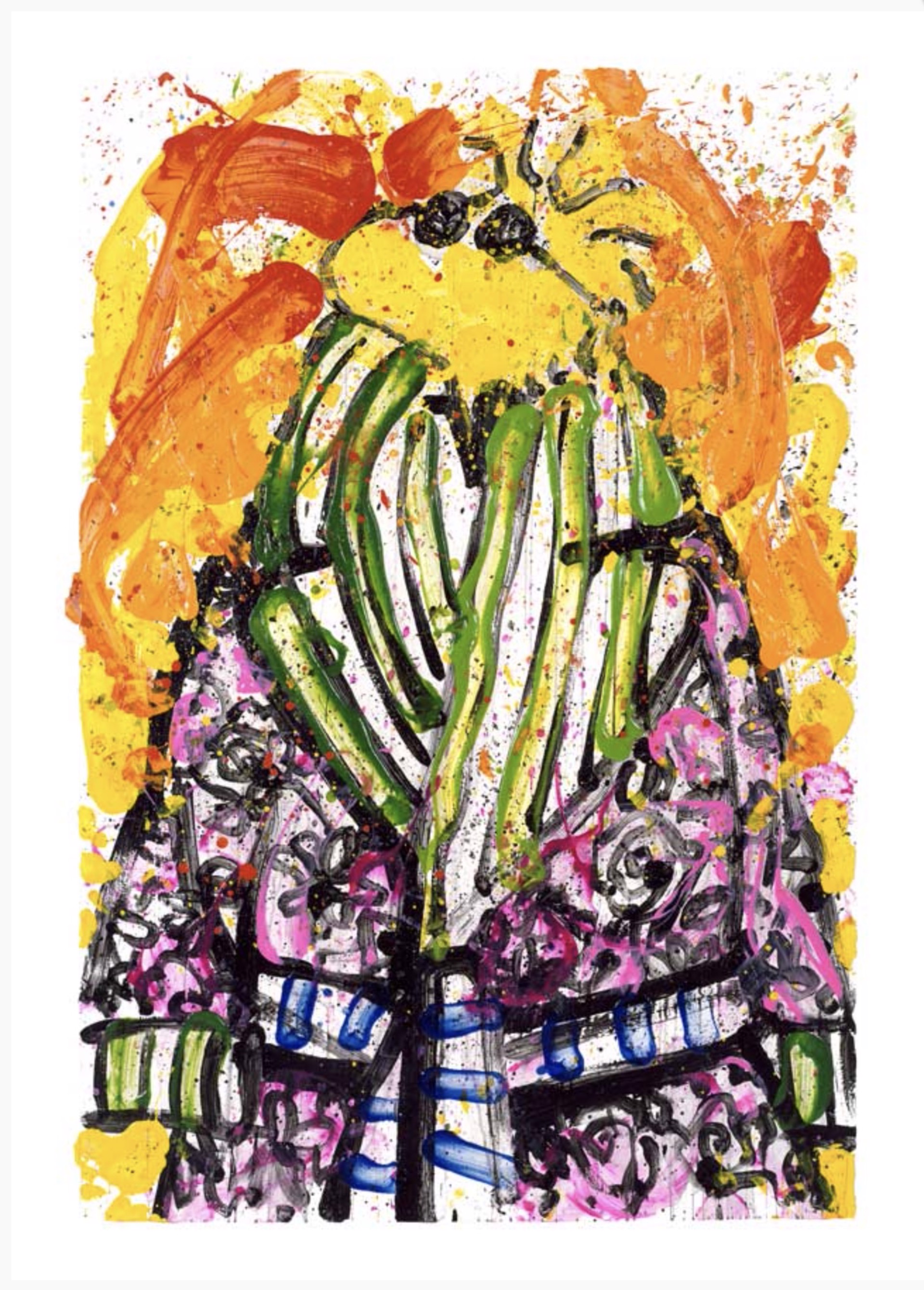 Wearing Jim Dine Shorty Parlor Edition by Tom Everhart