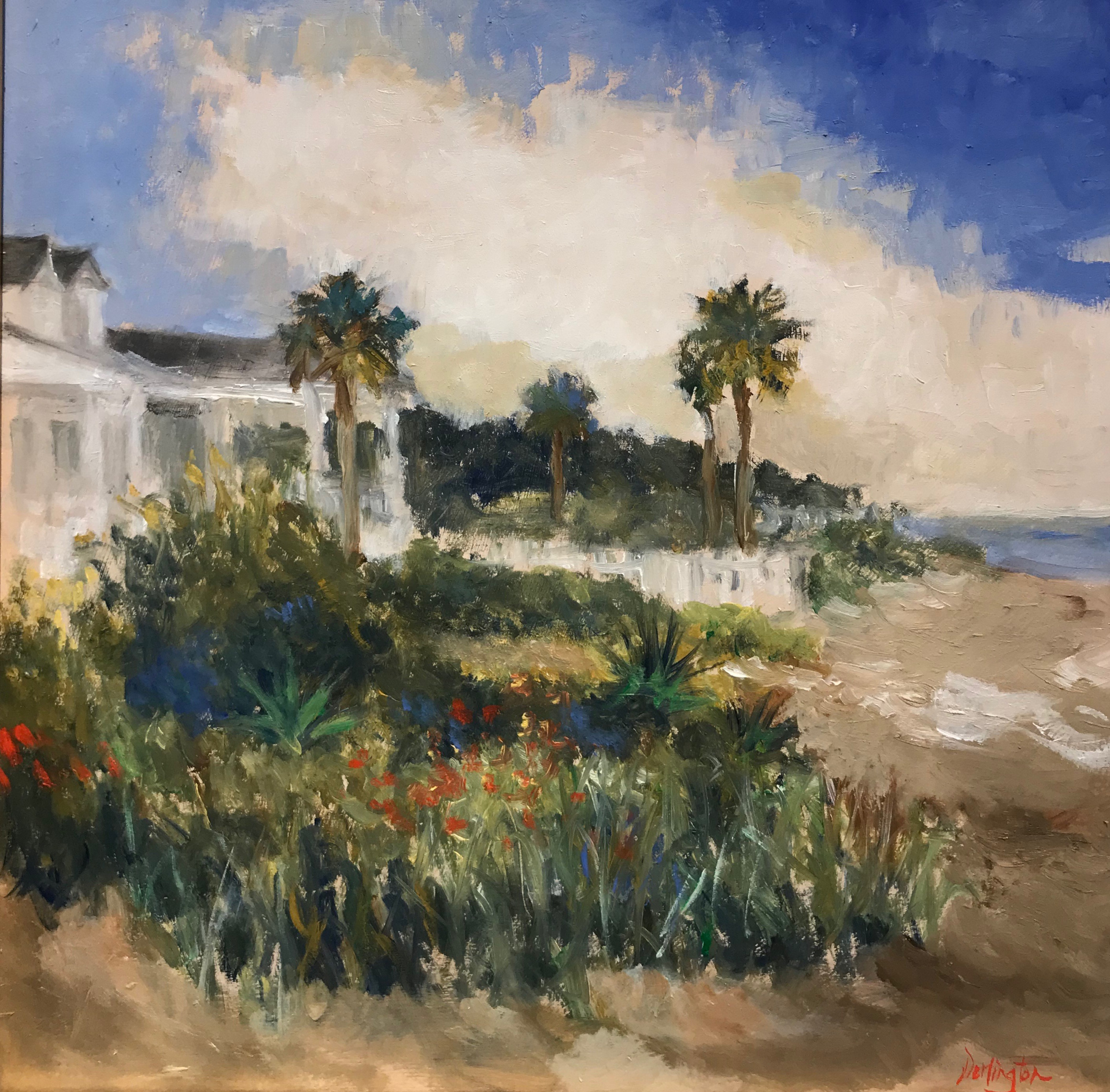 Beach at St. 10 (Author's House) by Jim Darlington