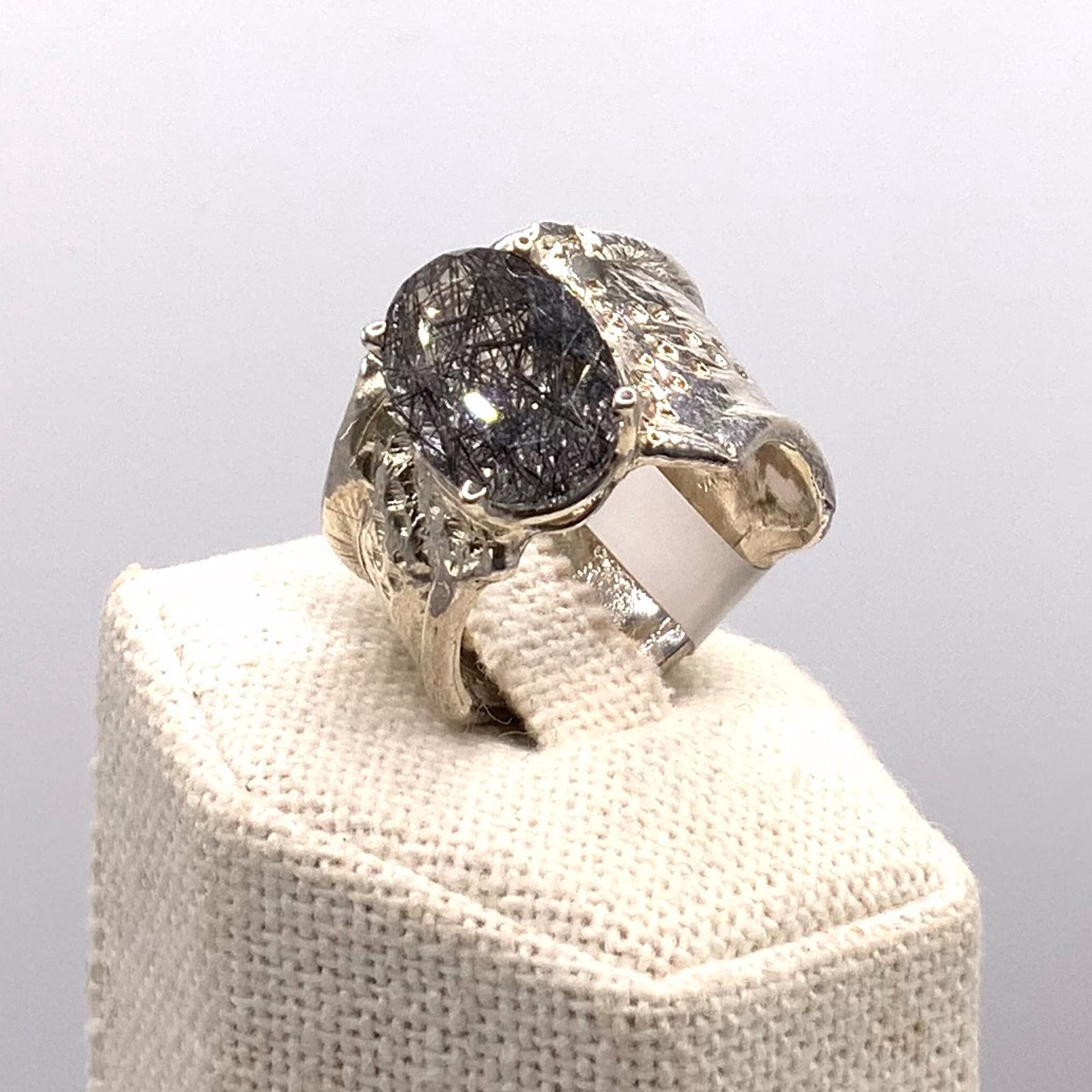 Quartz Ripple Ring by Kristen Baird