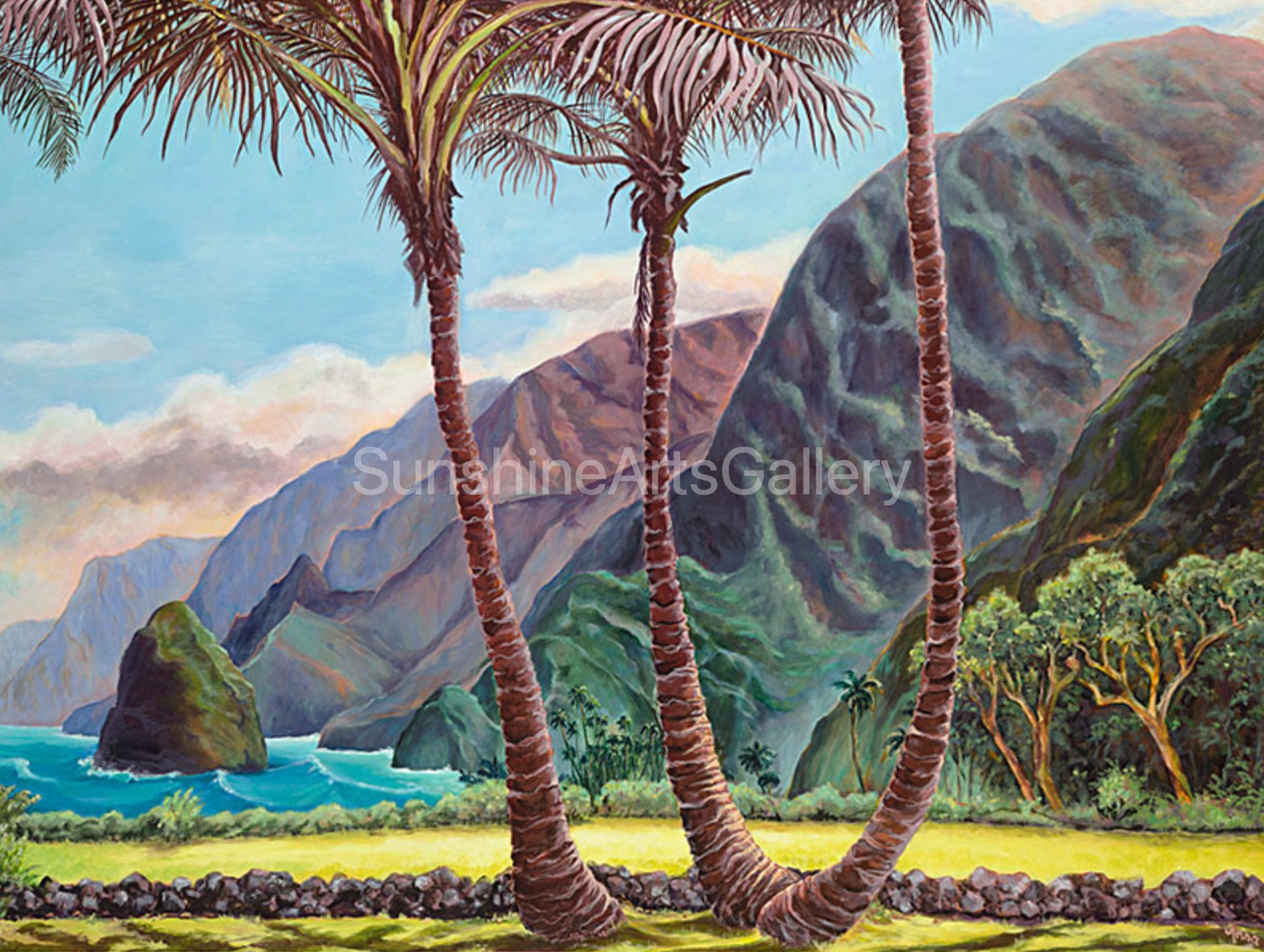 North Shore Kalawao by Anna Fuernsteiner