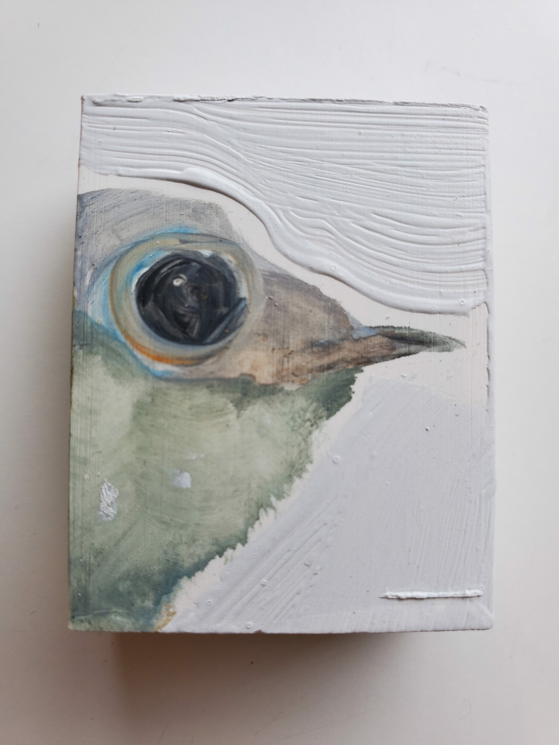 Baby bird block by Diane Kilgore Condon