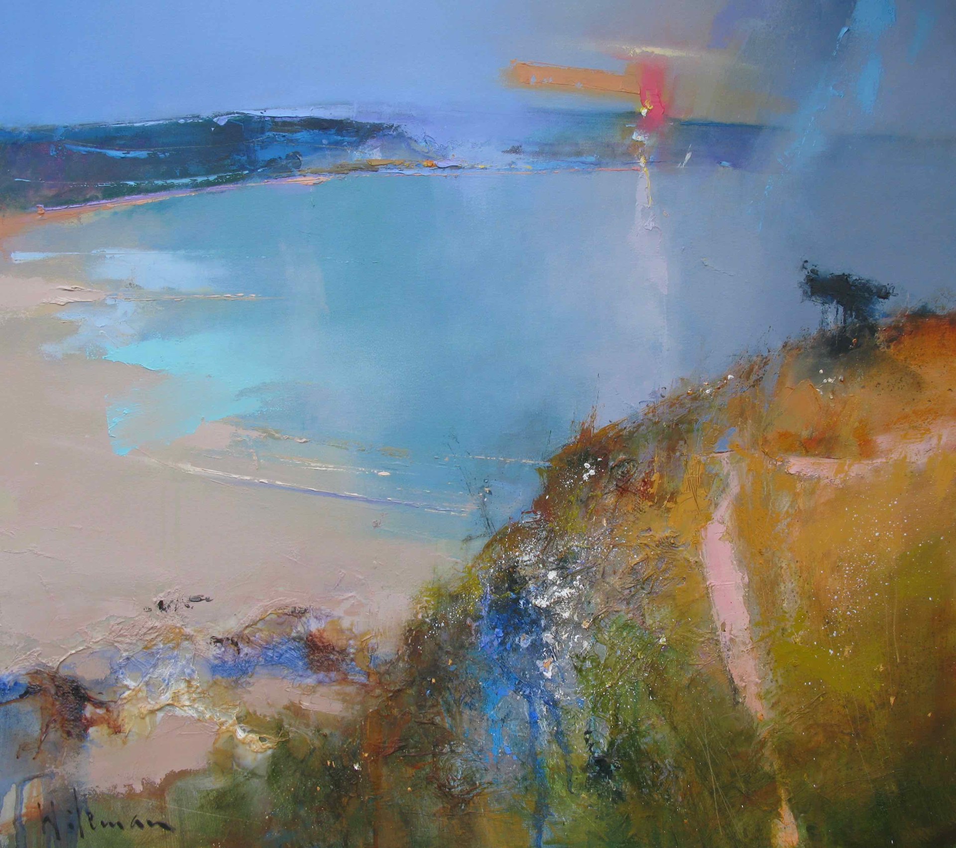 The Coastal Path by Peter Wileman