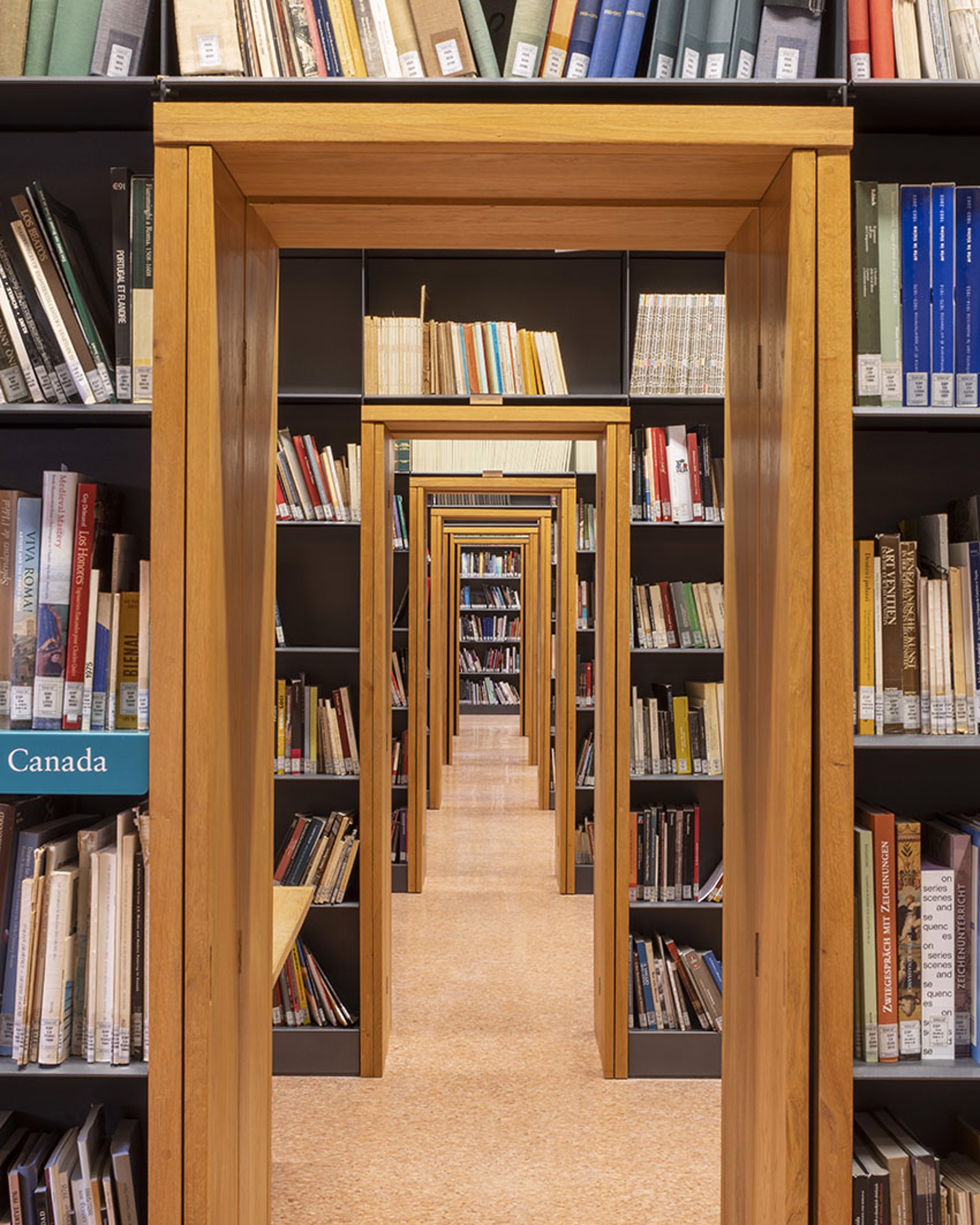 Biblioteca Fondazione Cini I by Reinhard Goerner