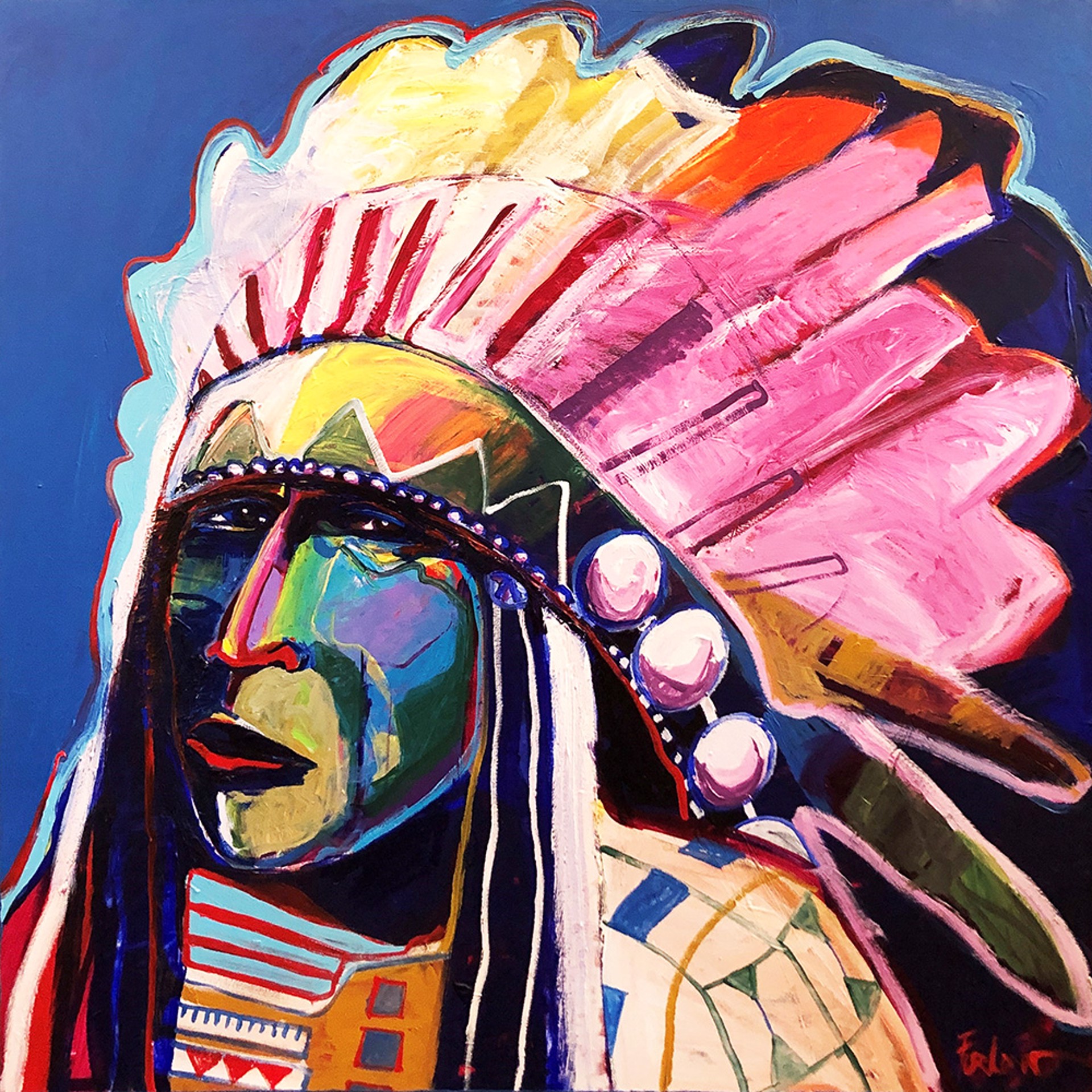 Plains Chief by Malcolm Furlow