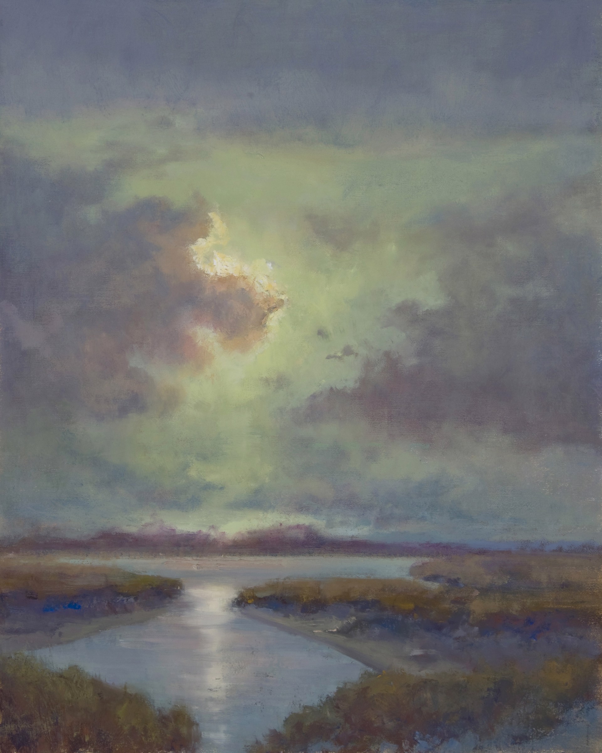 Peeking Thru the Clouds by Mary Garrish | Hagan Fine Art