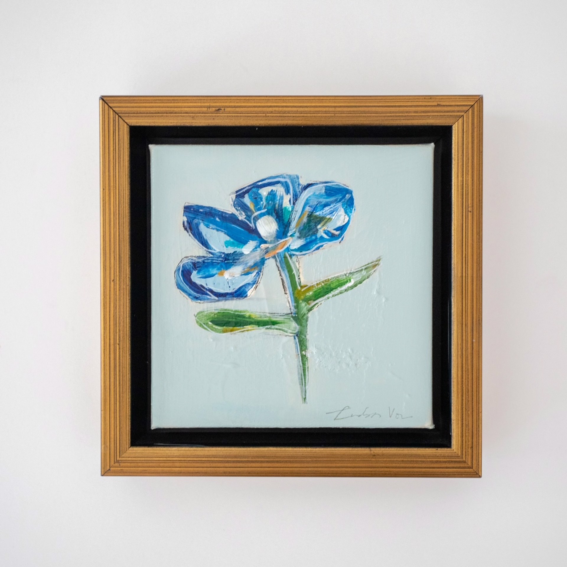 Blue Flower by Lindsay Von