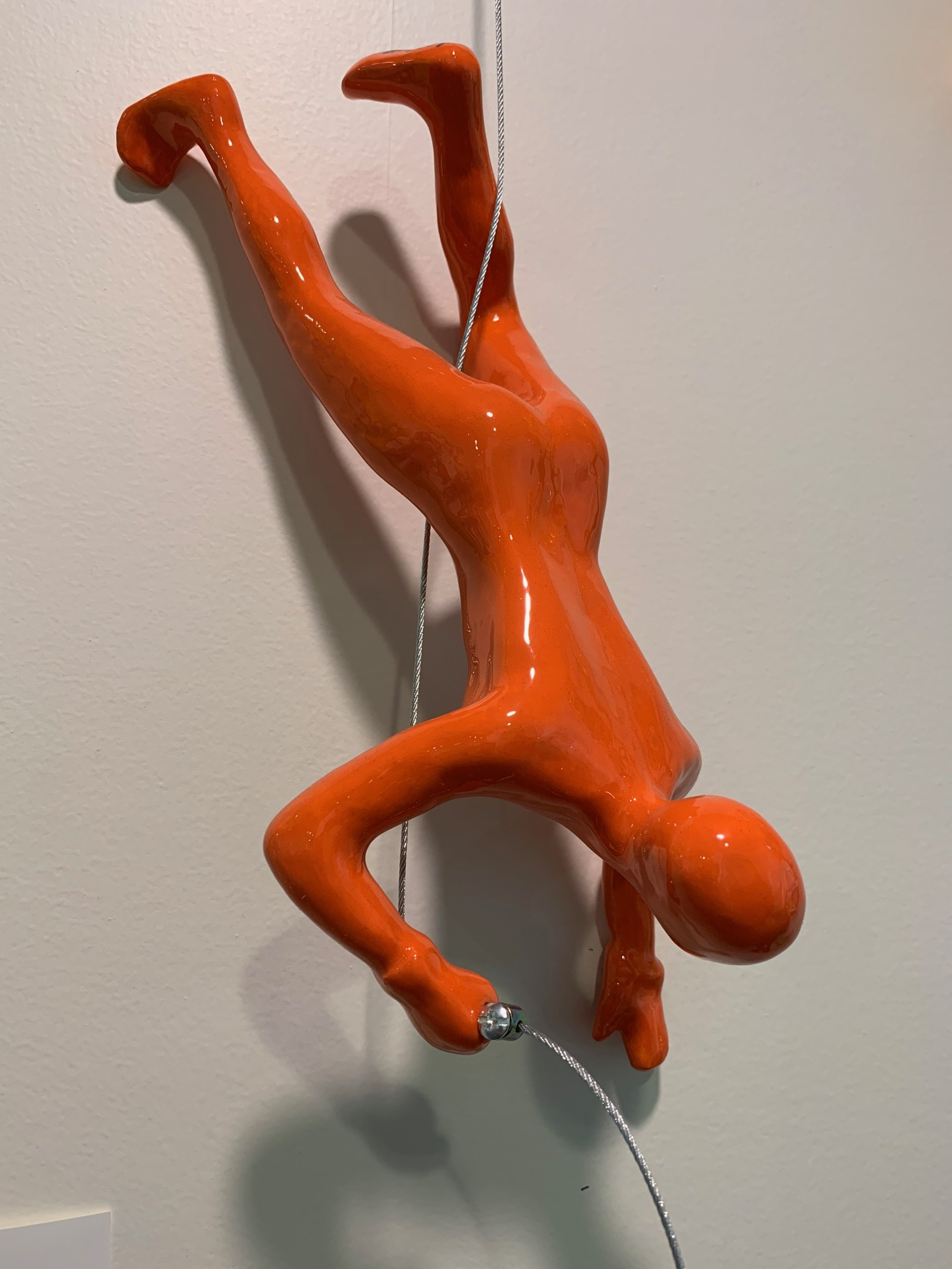 Wall Climber (#4 Orange) by Ancizar Marin