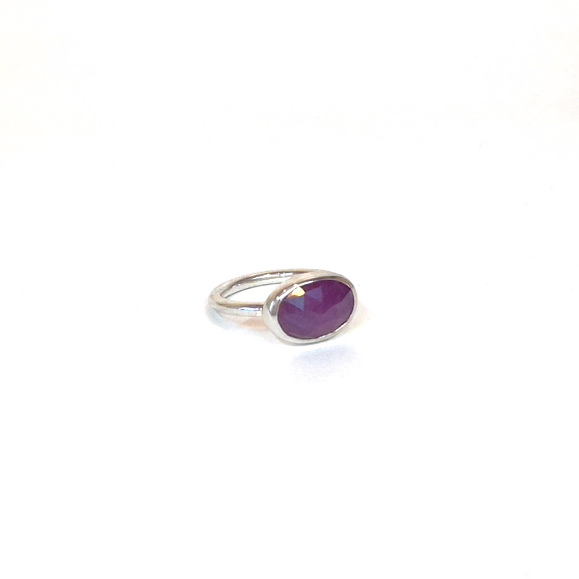 Magenta Sapphire Ring by Sara Thompson