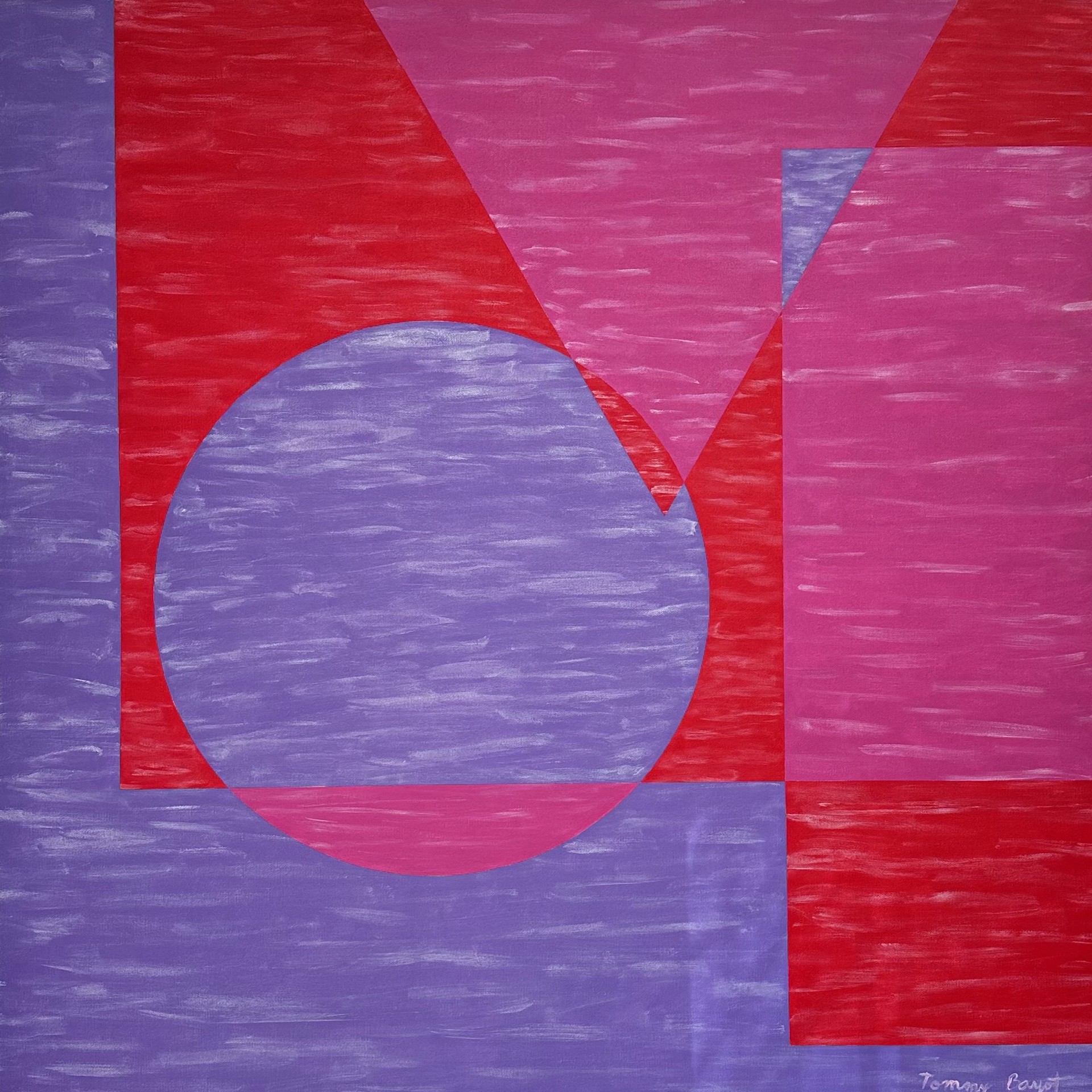 Between Shapes & Colors No. 8 (LOVE) by Tommy Bayot