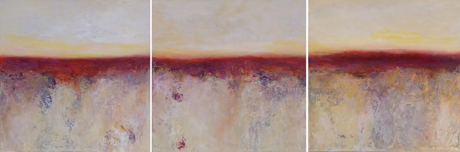 Sunrise Sunset (Triptych) by Georgeana Ireland