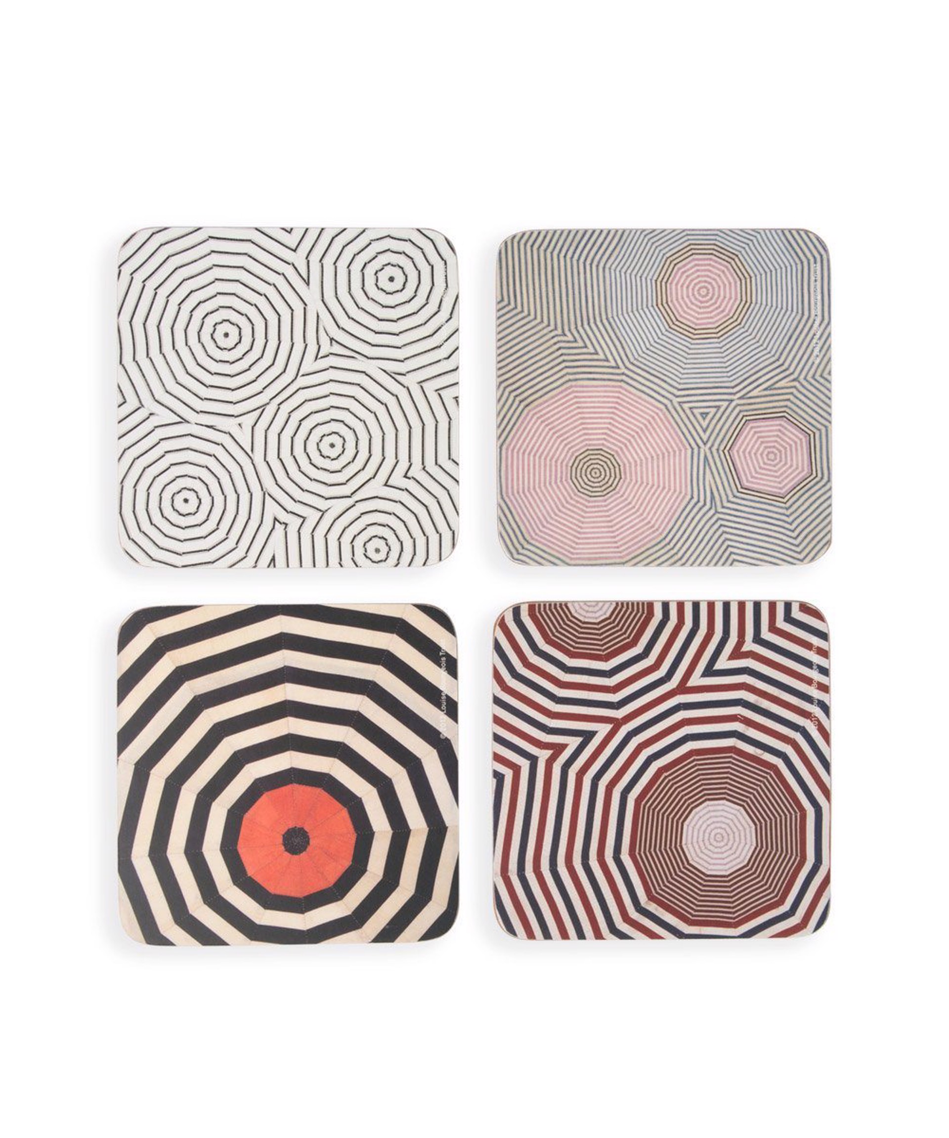 Corkboard Coaster Set by Louise Bourgeois