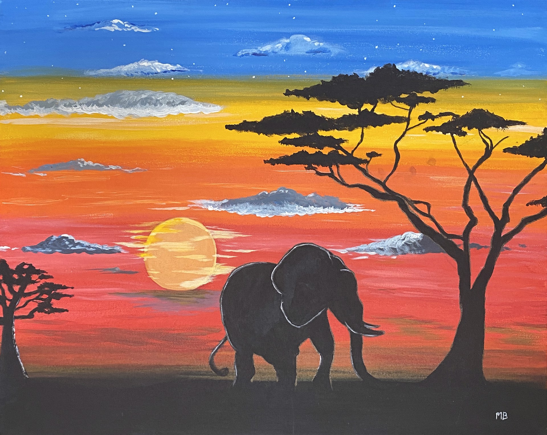 Serengeti Evening by Matthew Bustoz