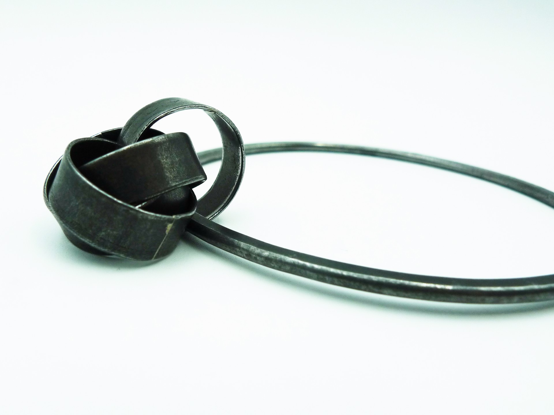Large Cluster Charm Bangle by Susanne Henry