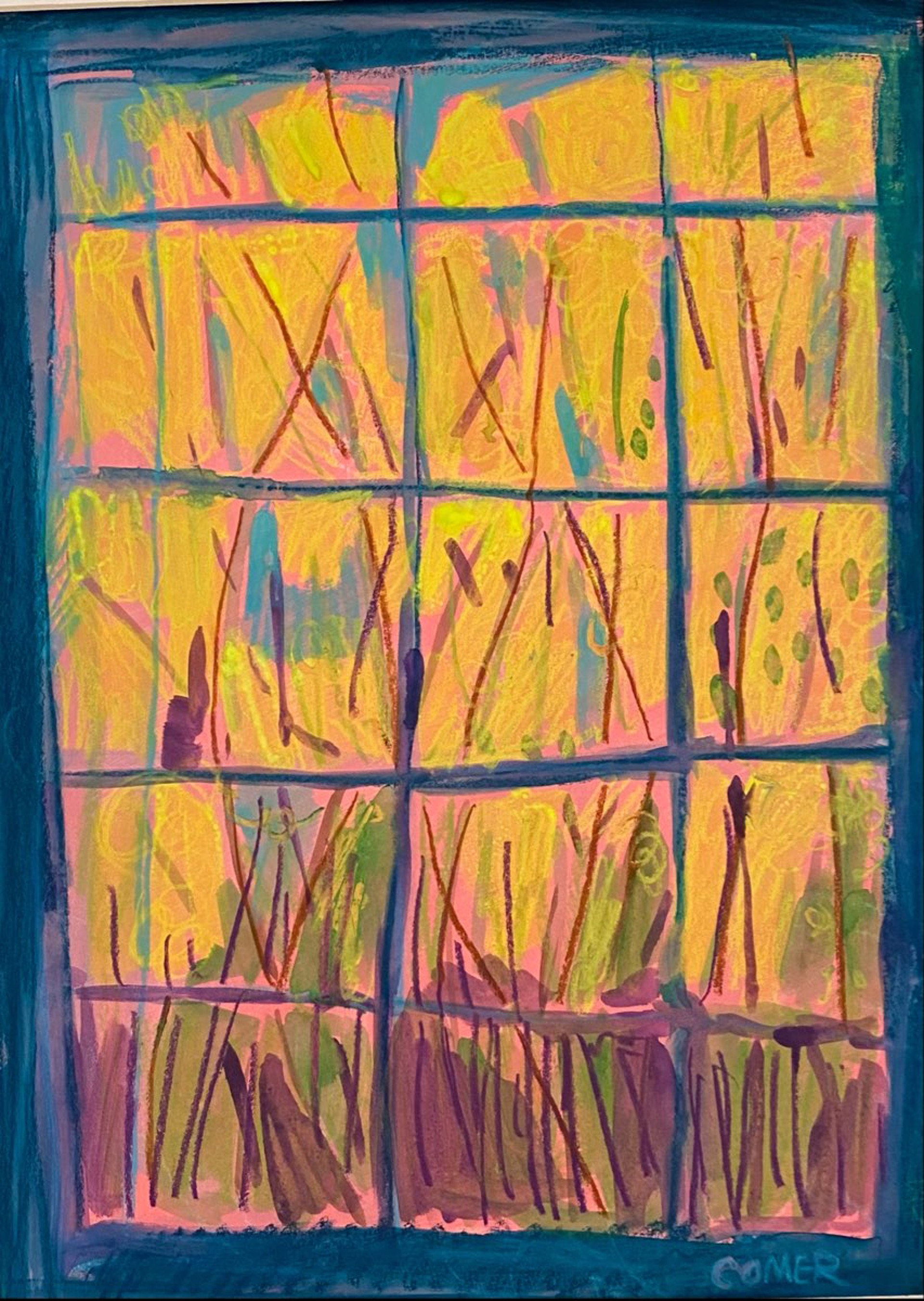 Forsythia After Bonnard by Colleen Terrell Comer