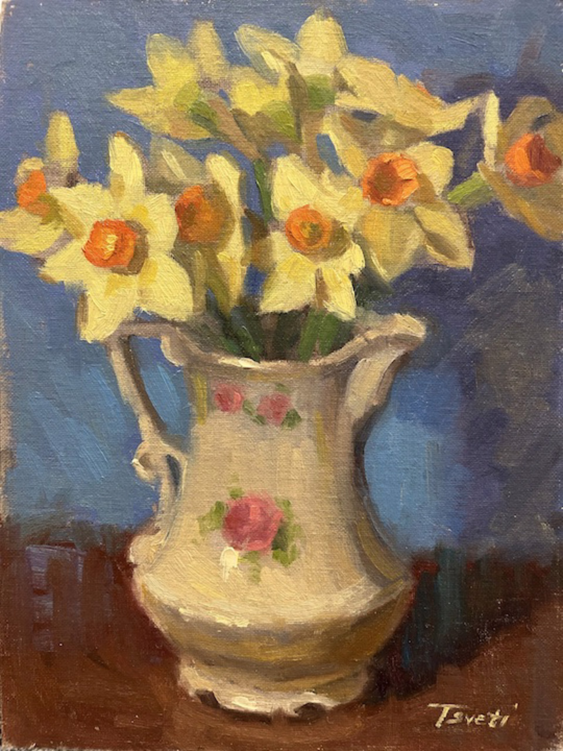 Midnight Daffodils by TSVETI SOWERS