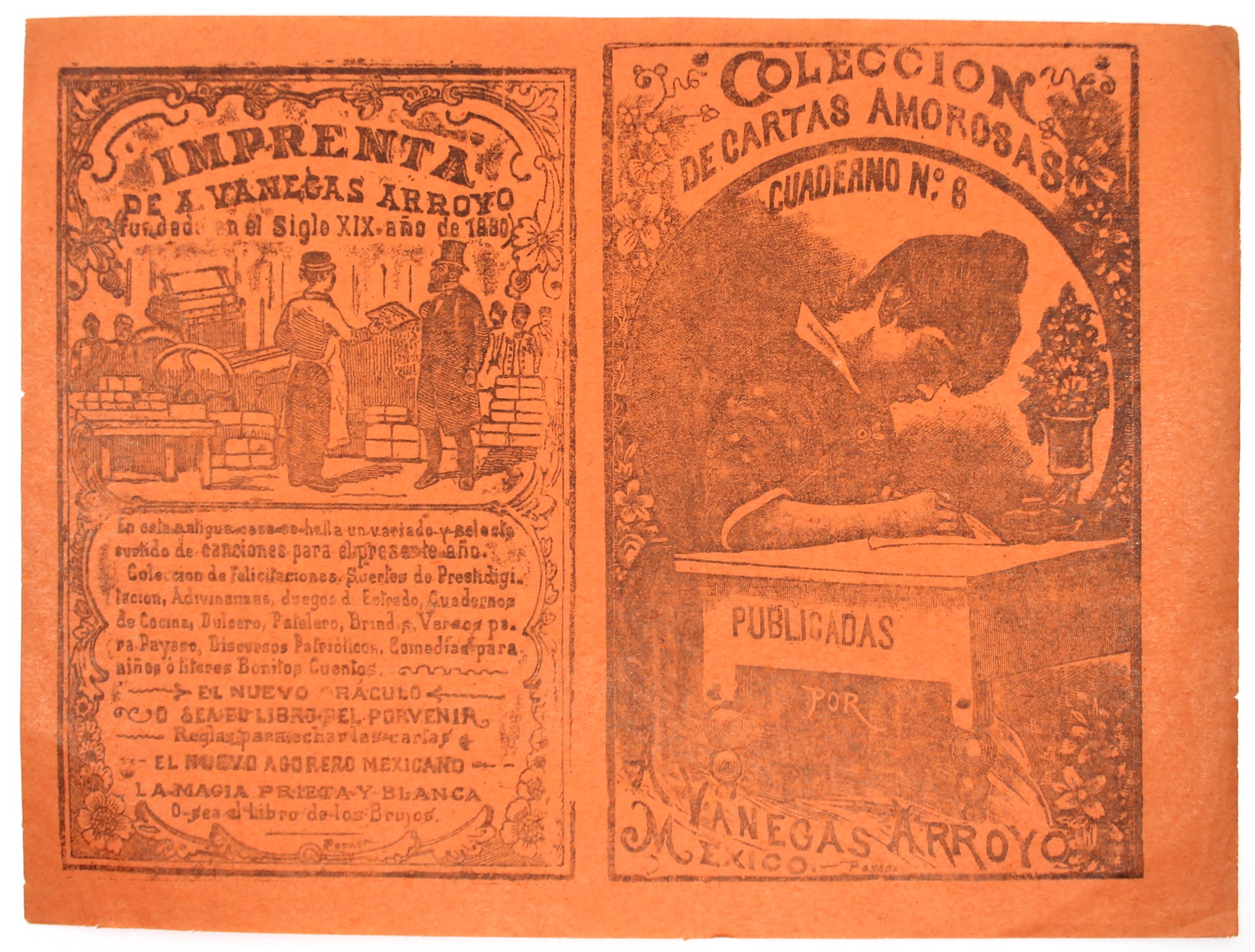 Coleccion de Cartas Amorosas Cuaderno 6 by José Guadalupe Posada
