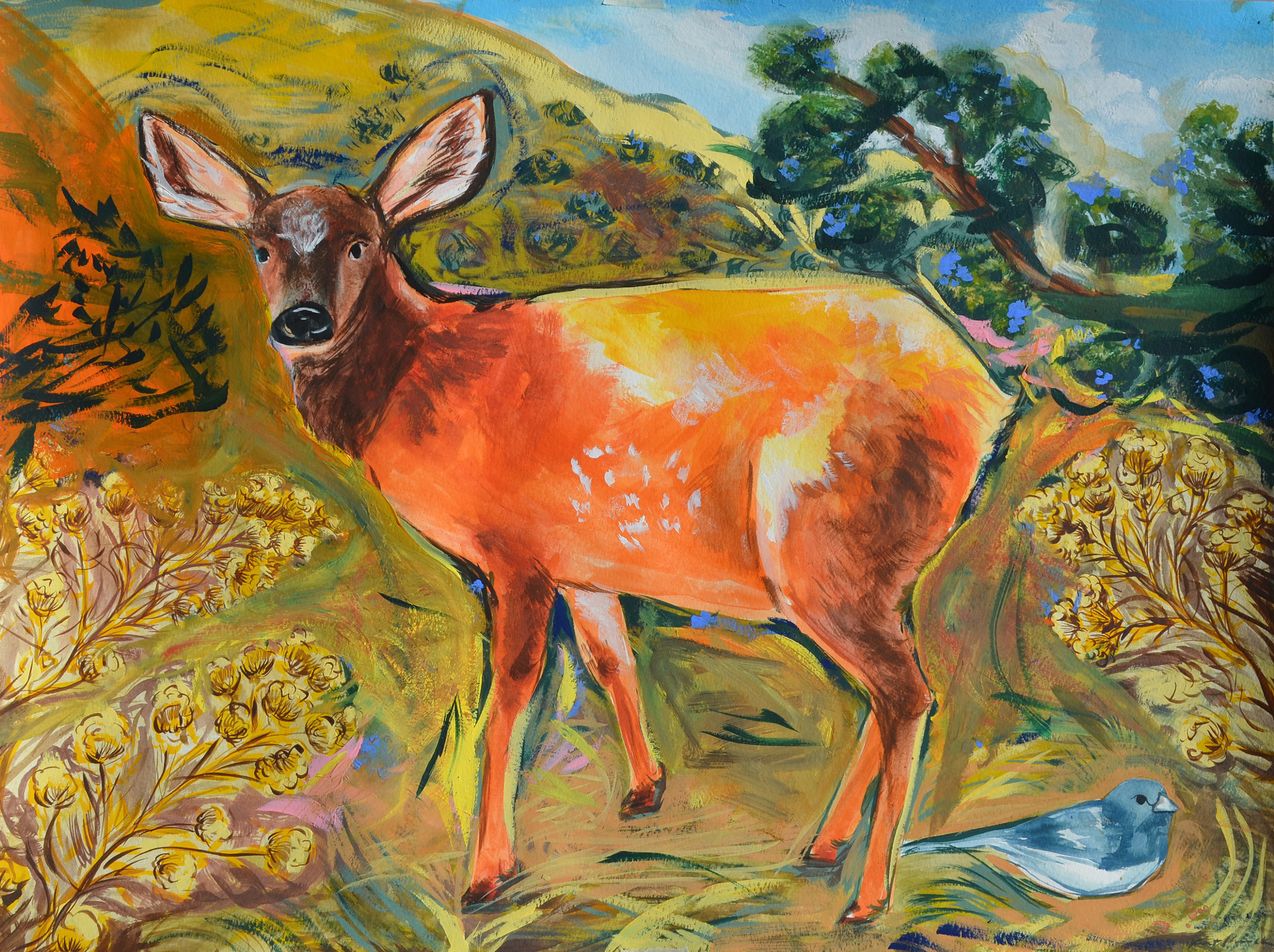 Elk Calf by Kat Kinnick