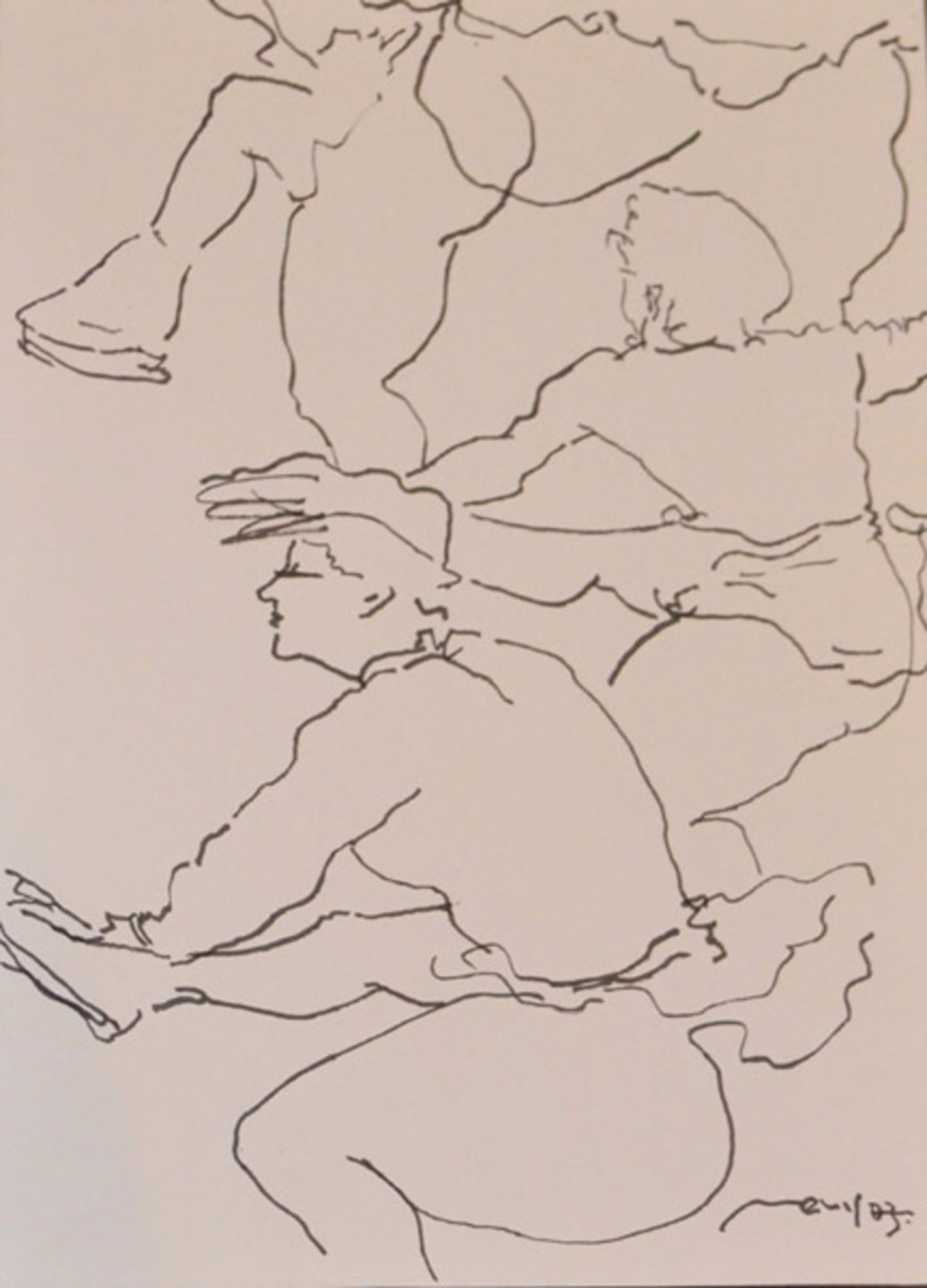Skaters by Larry Nevil