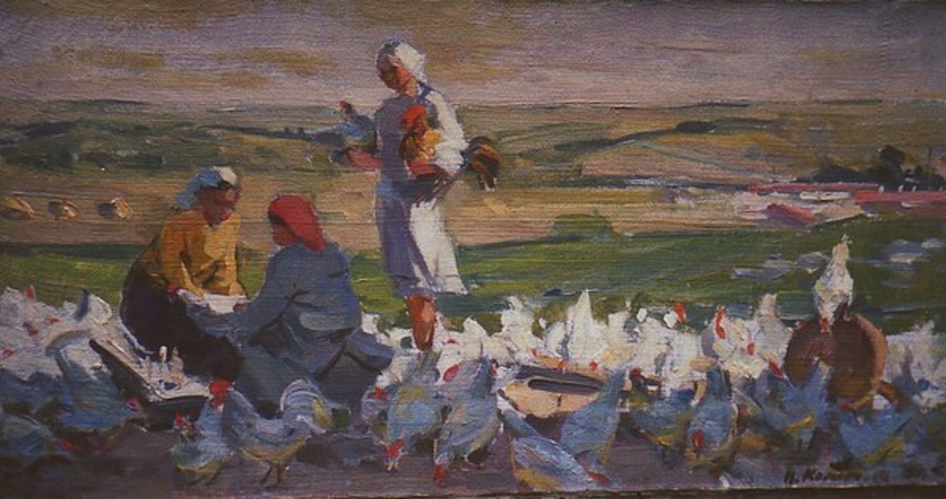 Checking the Flock by Nadeszda Kompaniyets