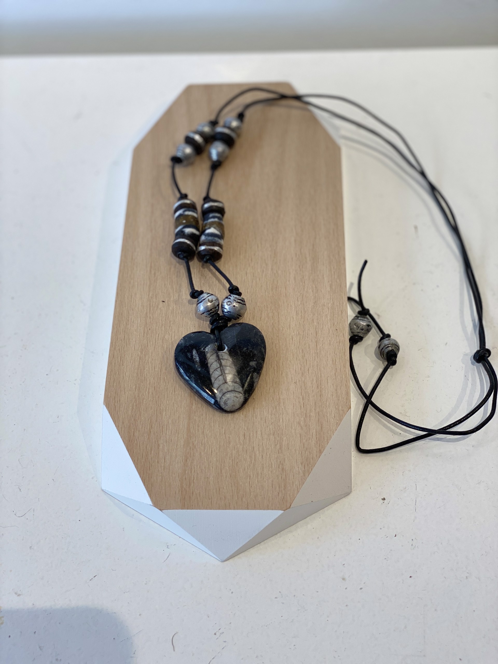 Black Heart Fossil #2 by Melissa Turney
