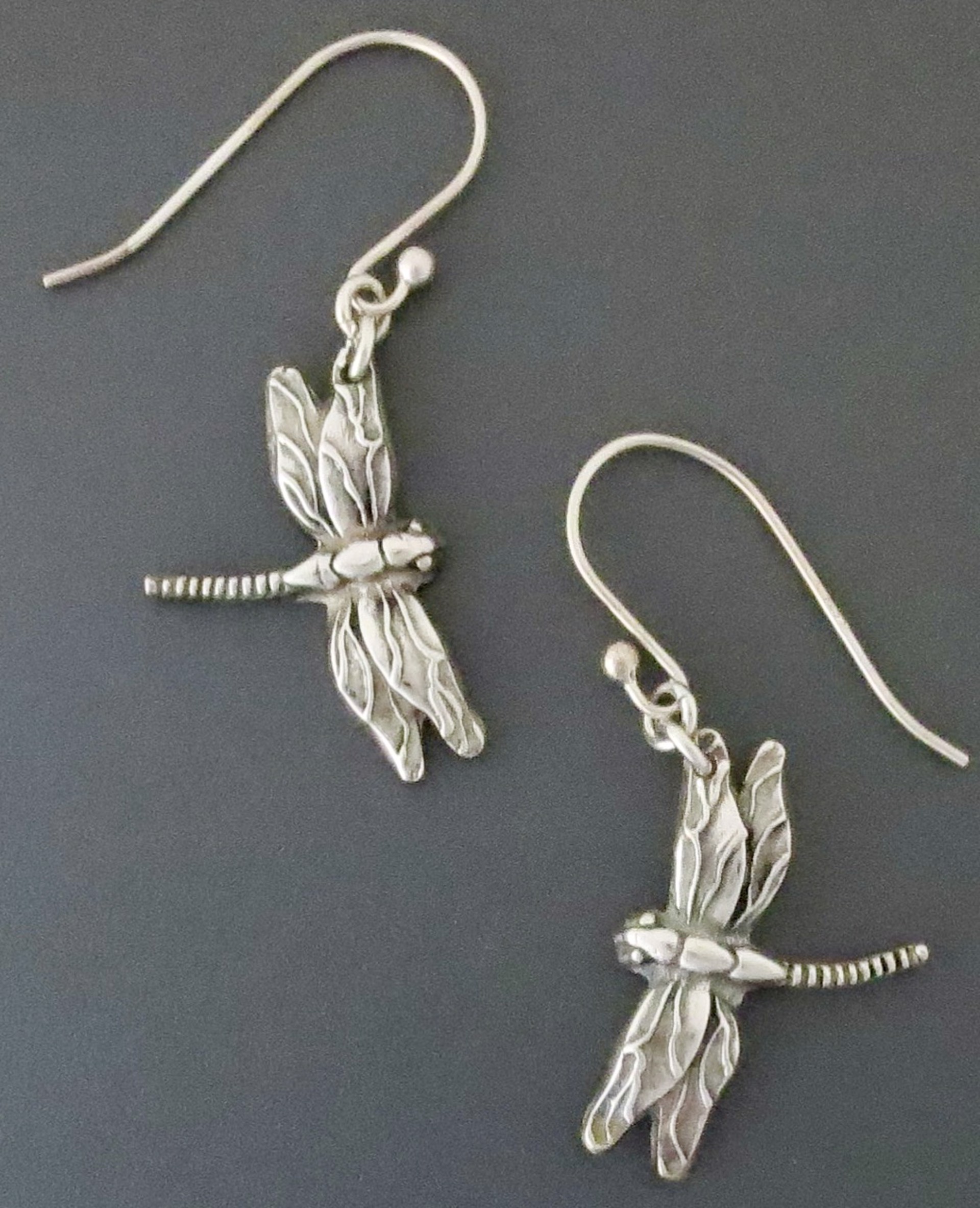 M-652 - Fine Silver Earrings by Donna Rittorno
