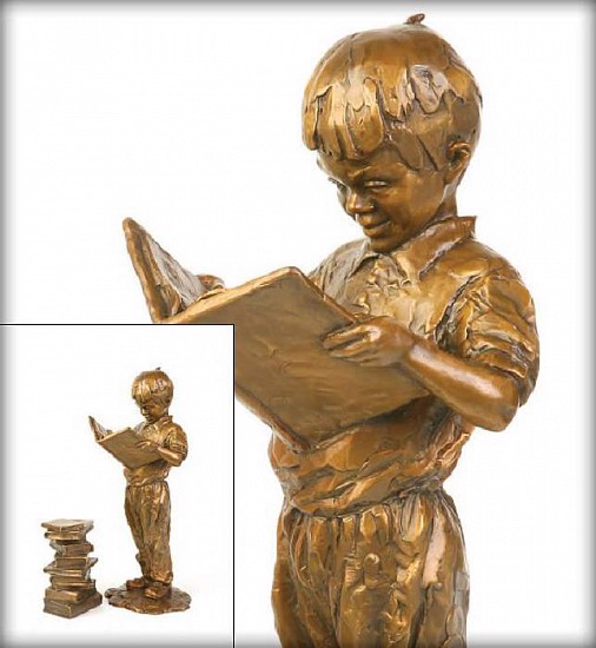 Bookworm by Gary Lee Price (sculptor)