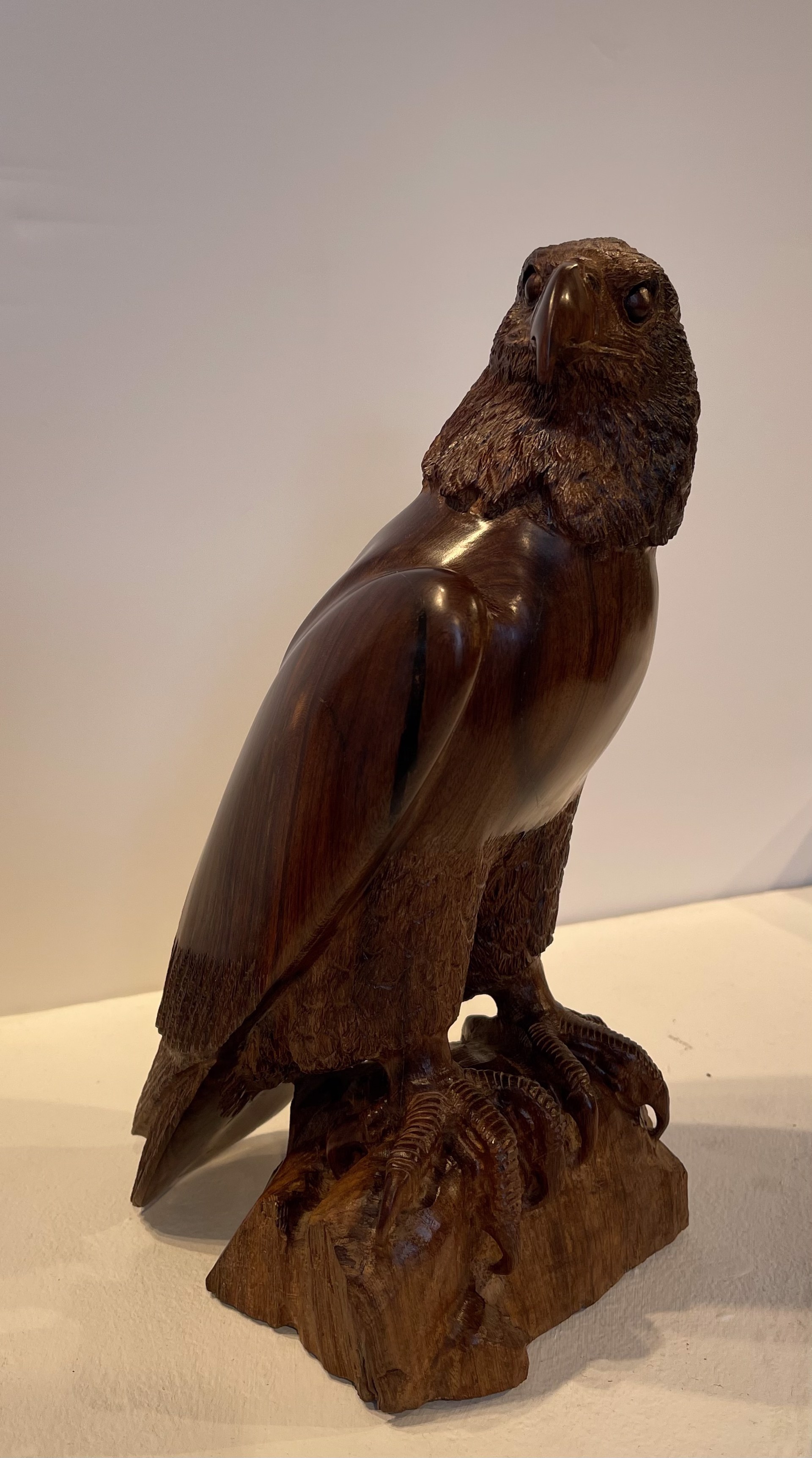 Standing Eagle Looking Right by Thomas Suby