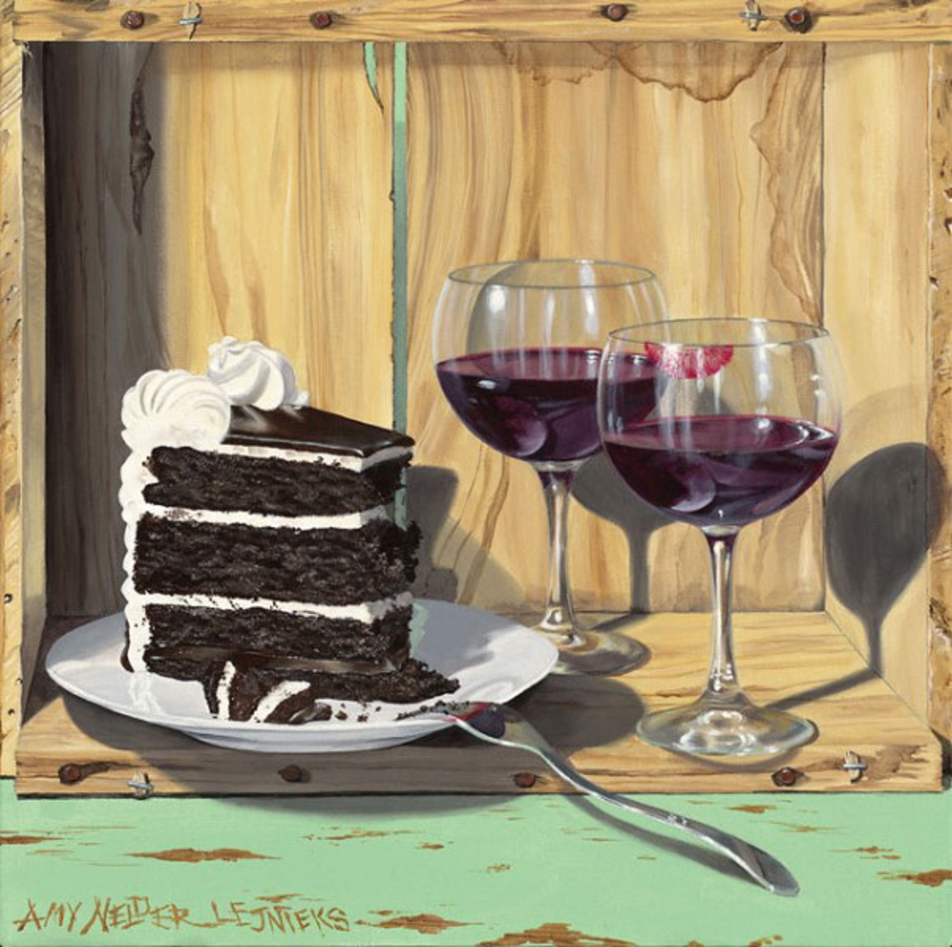 Cake Interrupted by Amy Nelder