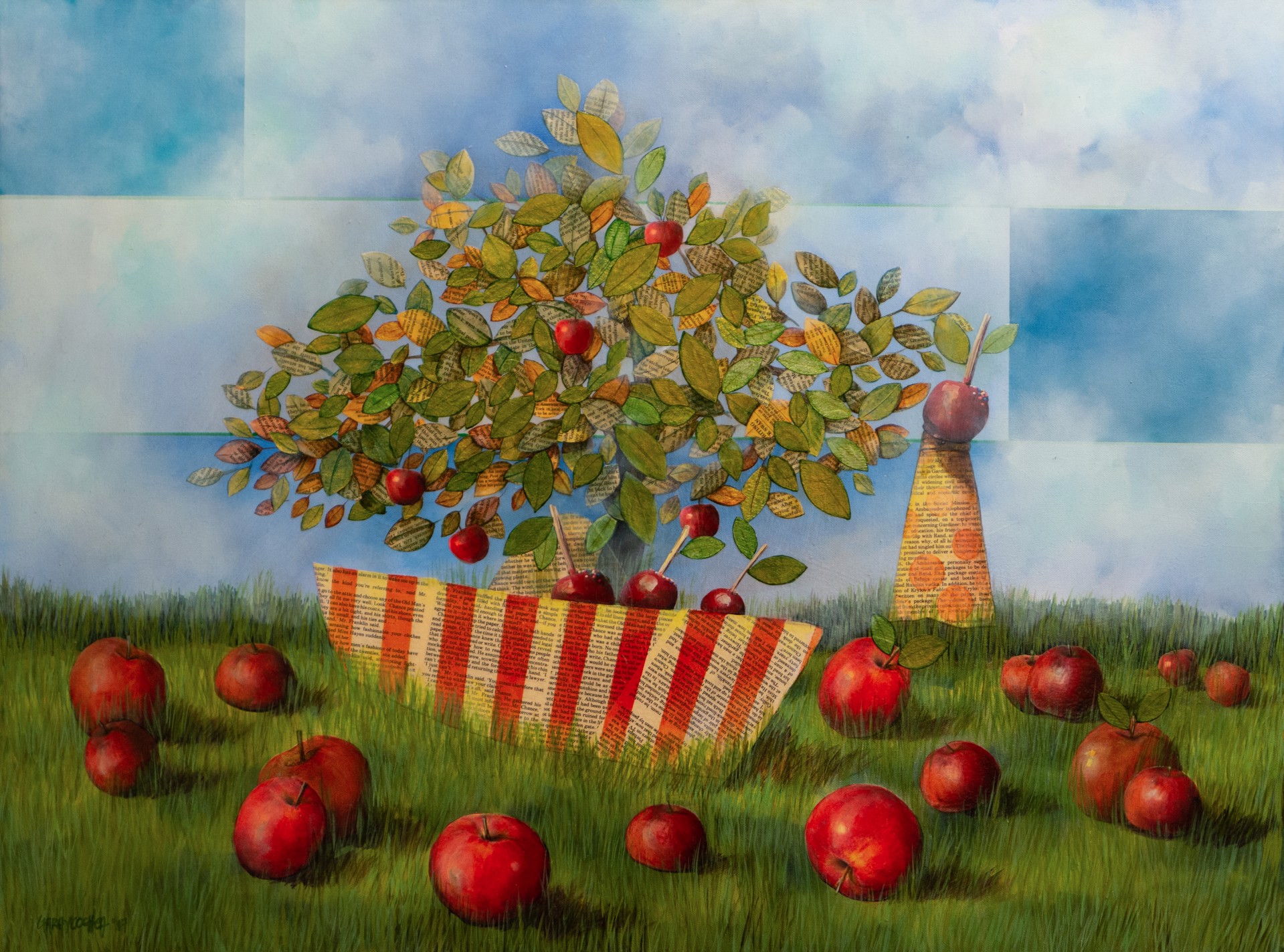 Candy Apples Field by Guido Garaycochea