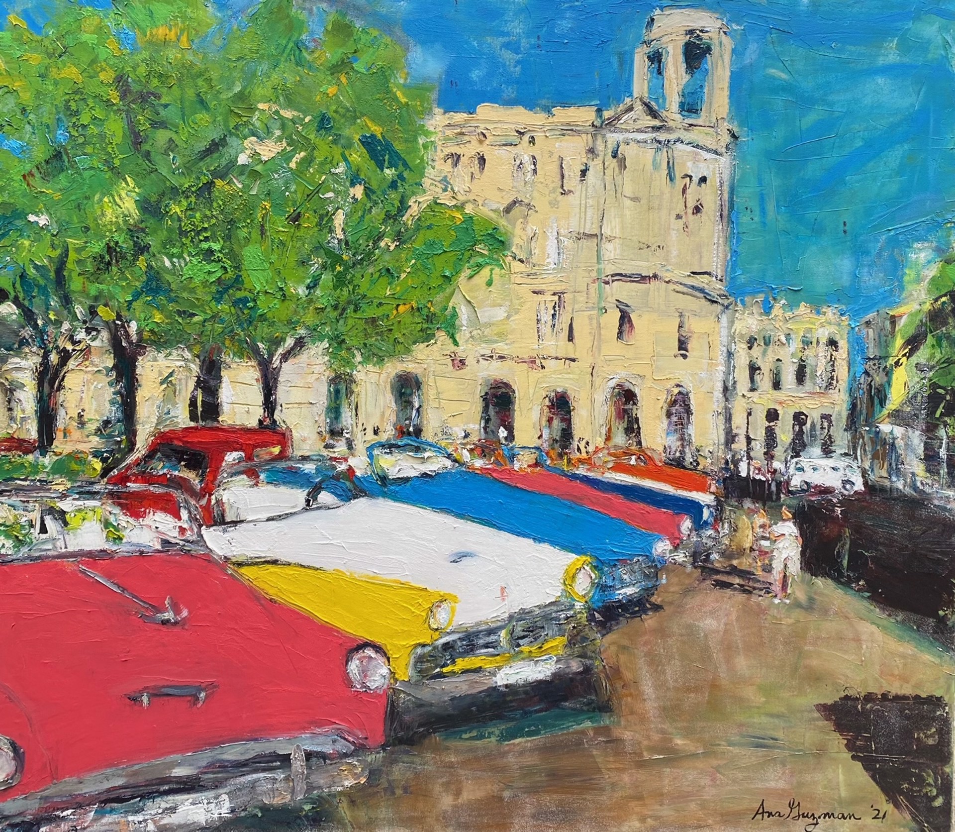 La Vida Cuba - Linea de Carros by Ana Guzman
