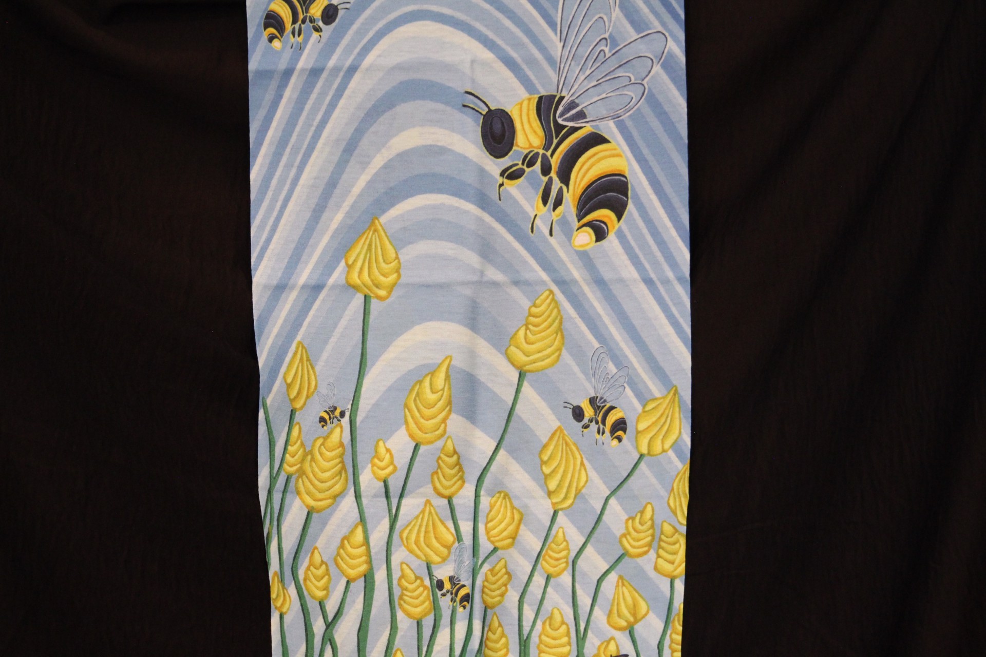 Bumble Bee Neck Warmer by Robbie Craig