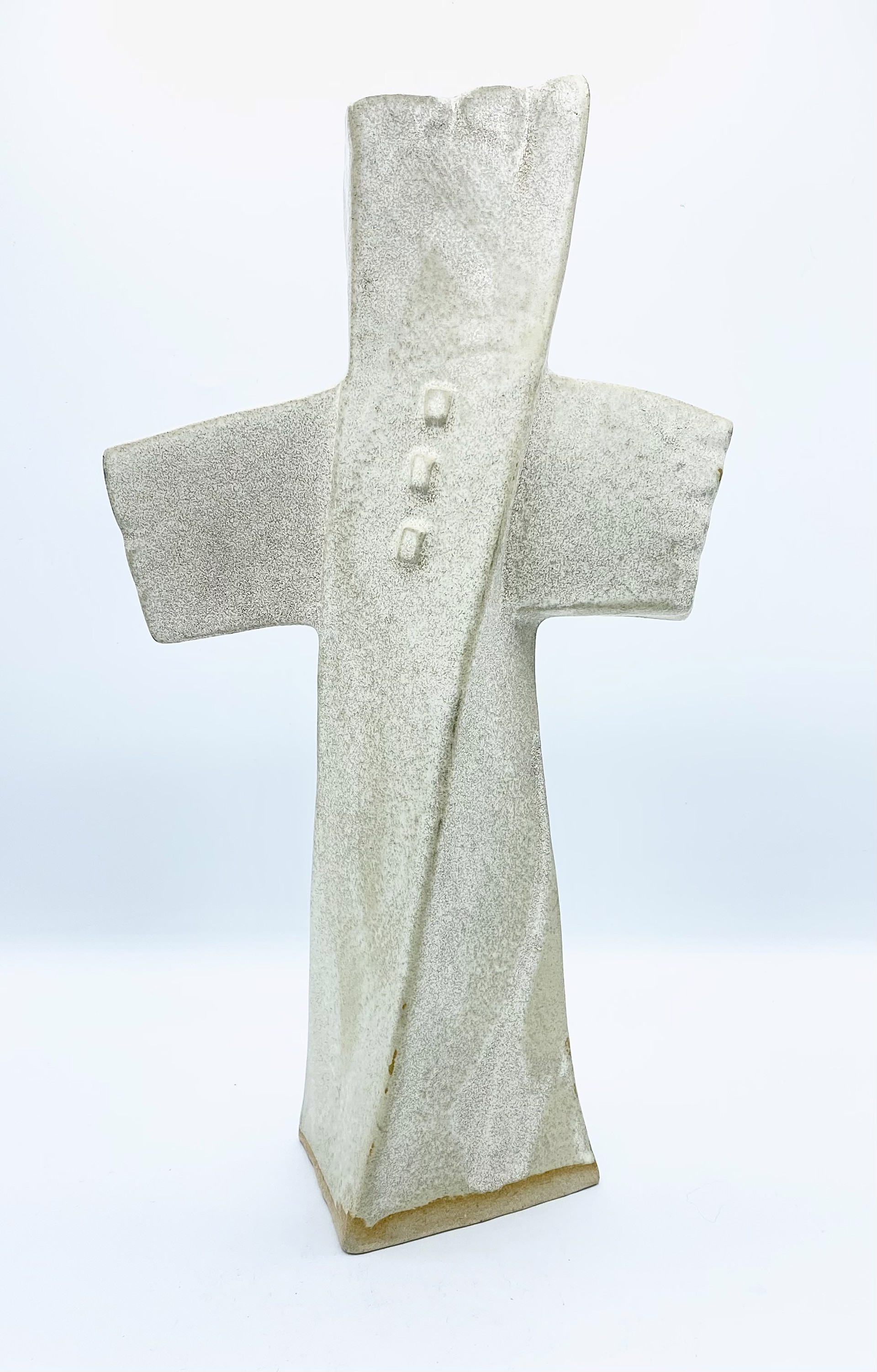 Twisted Cross Ivory by Satterfield Pottery