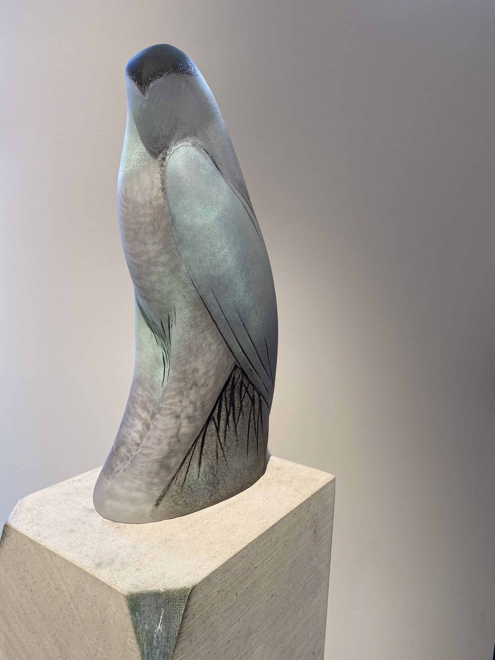 Norma's Celadon Water Bird by Jane Rosen