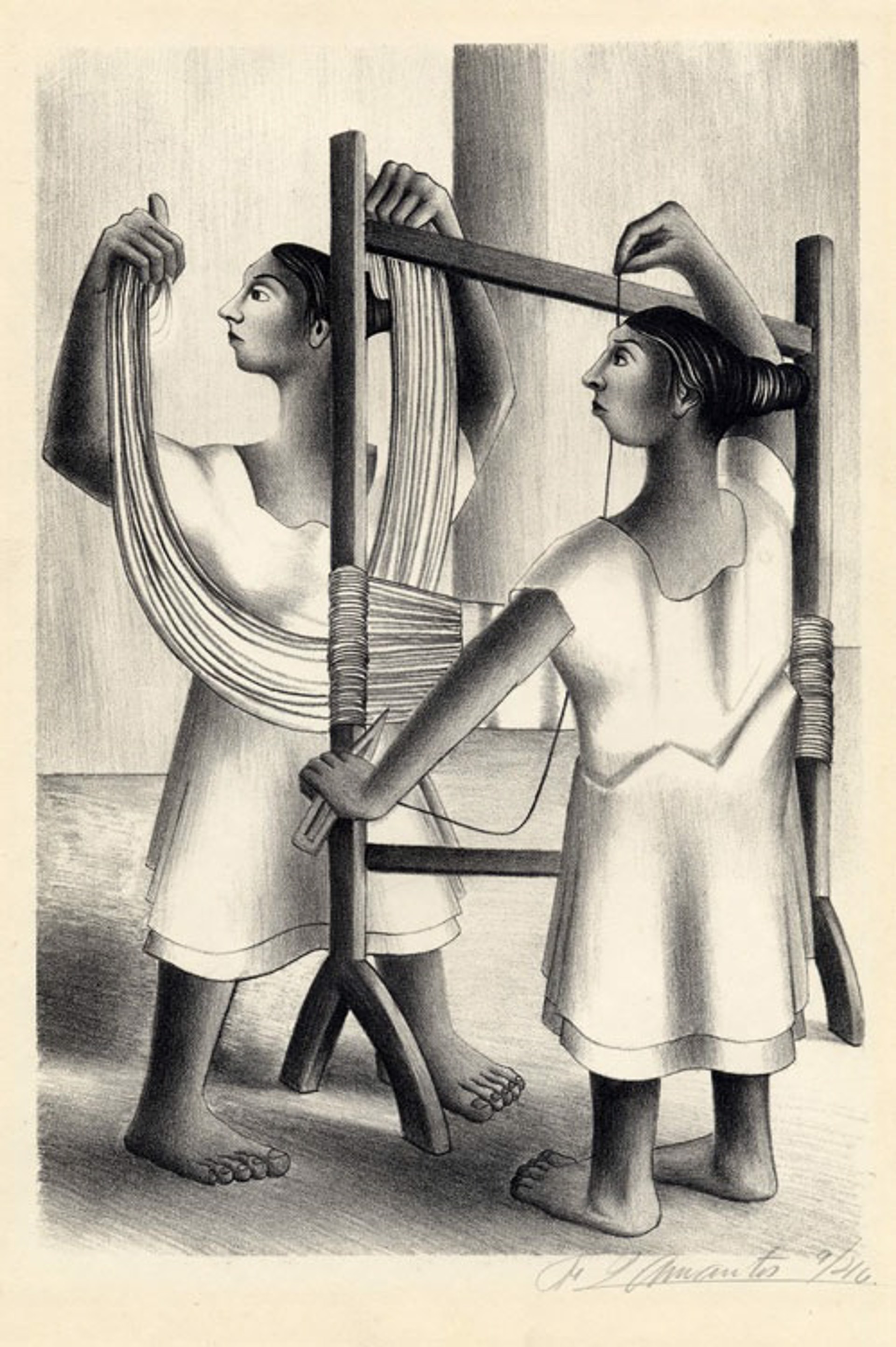 Weavers by Francisco Dosamantes