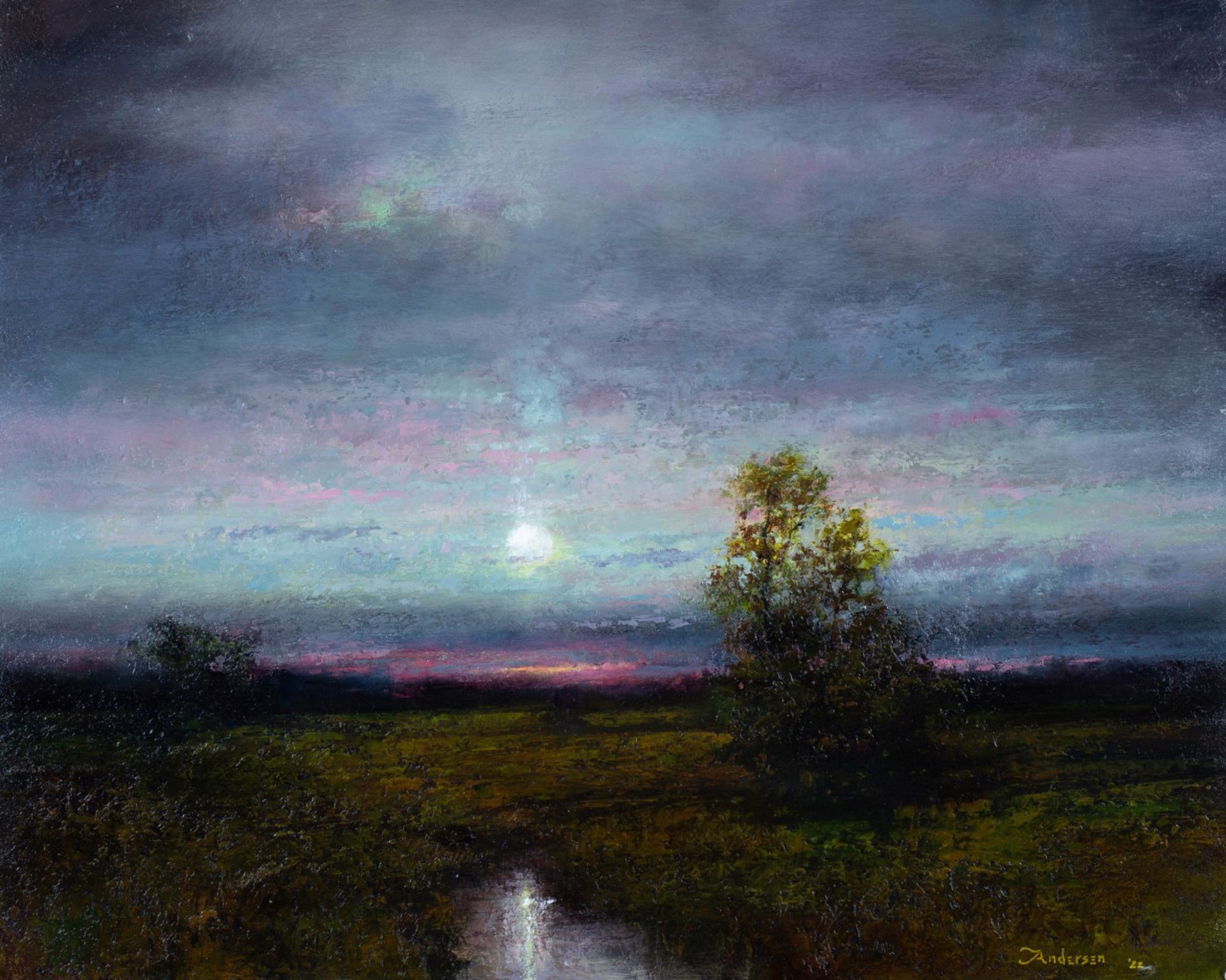 Moonlight III by John Andersen