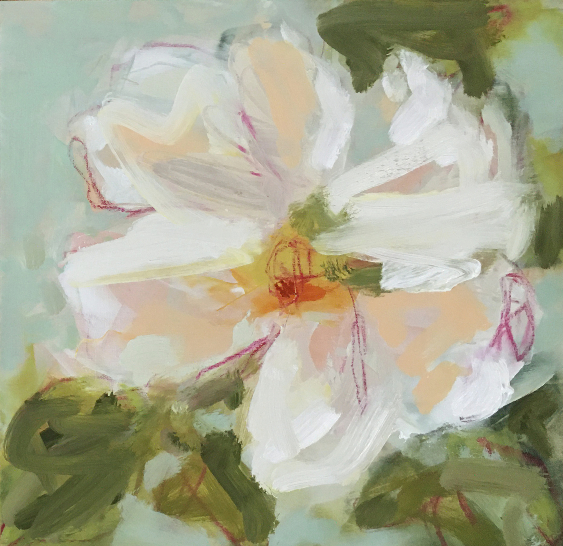Tea Rose II by Lynn Johnson