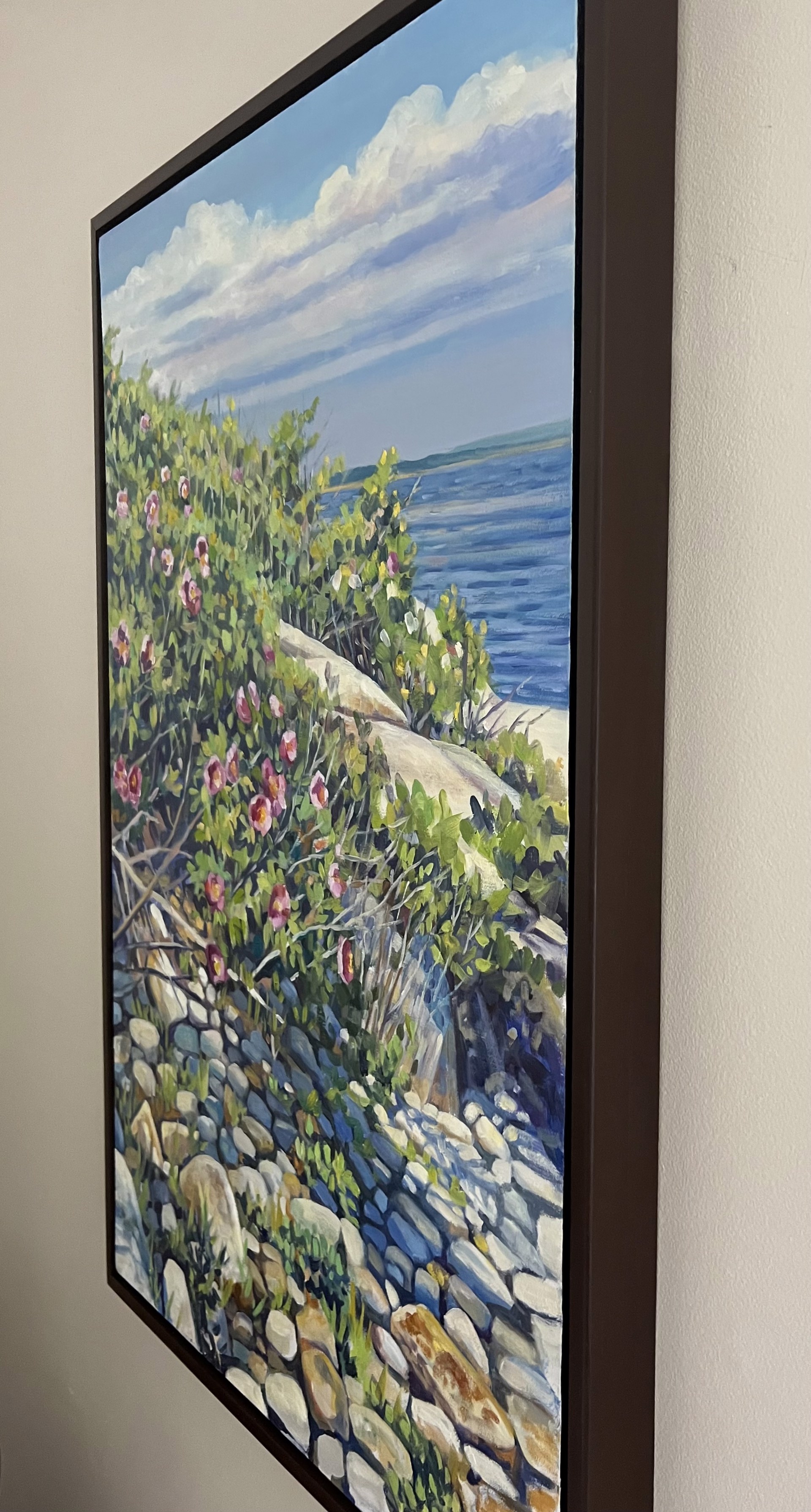 Rugosa Roses at Schoodic by Holly L. Smith
