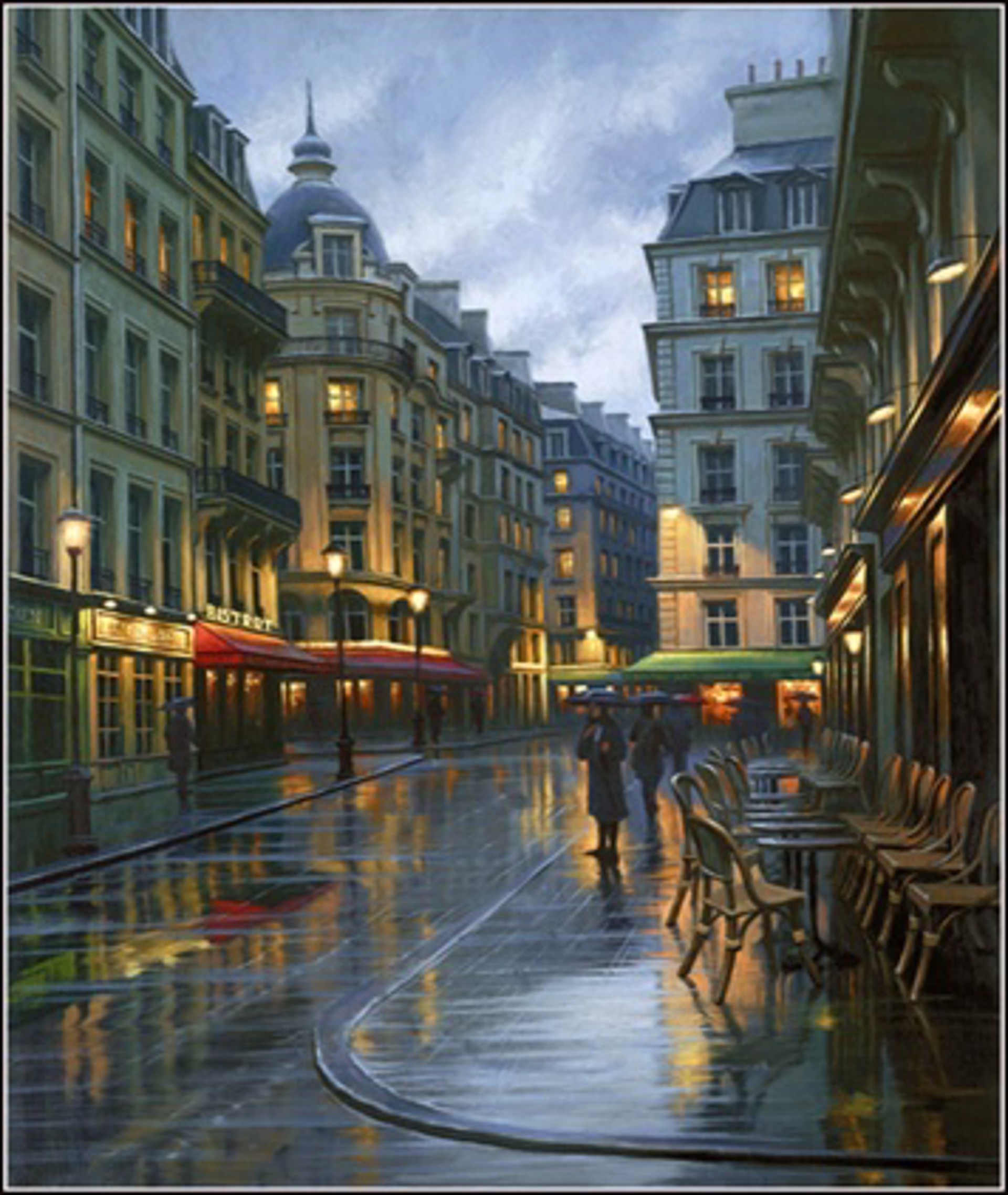 Quiet Memories of Paris by Alexei Butirskiy
