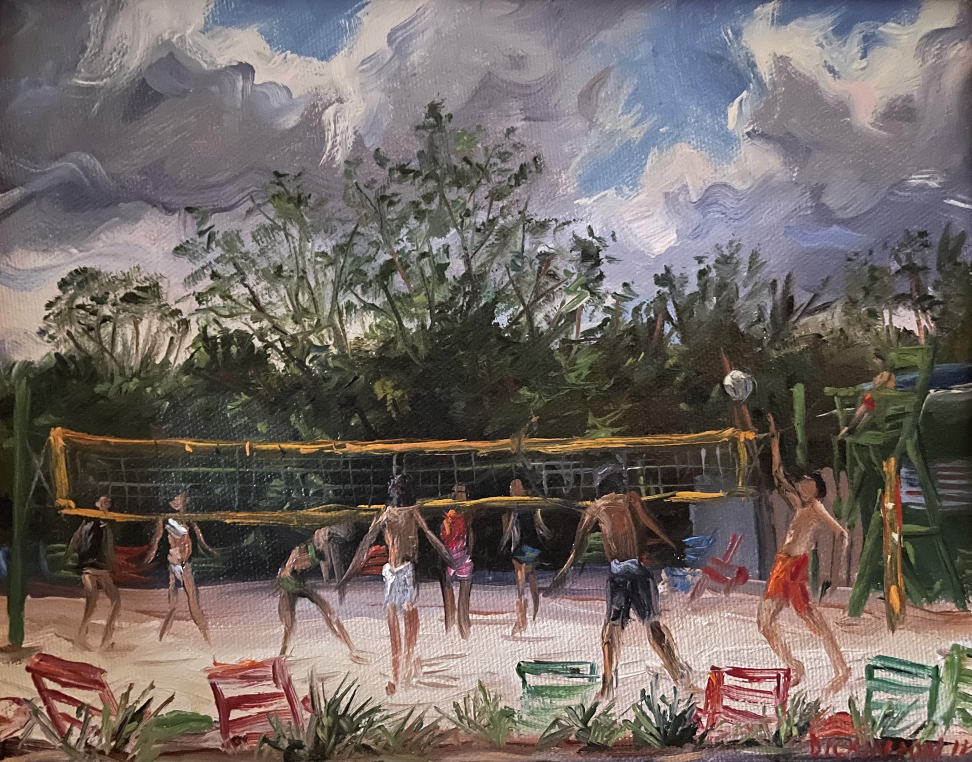 Volleyball by Charles Dickinson