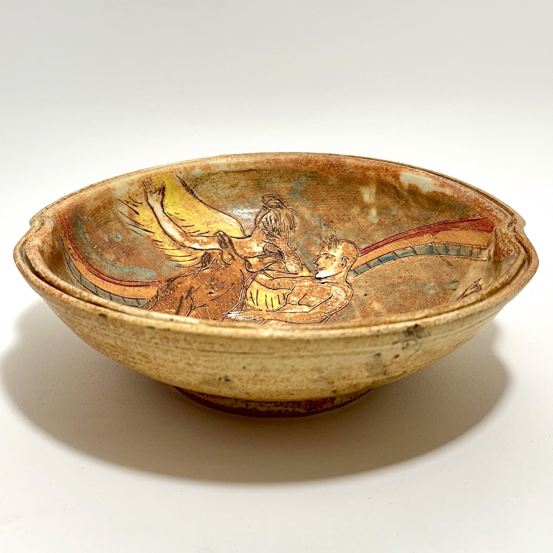 "Angel and Devil Bowl" by Julius Forzano by Art One Resale Inventory