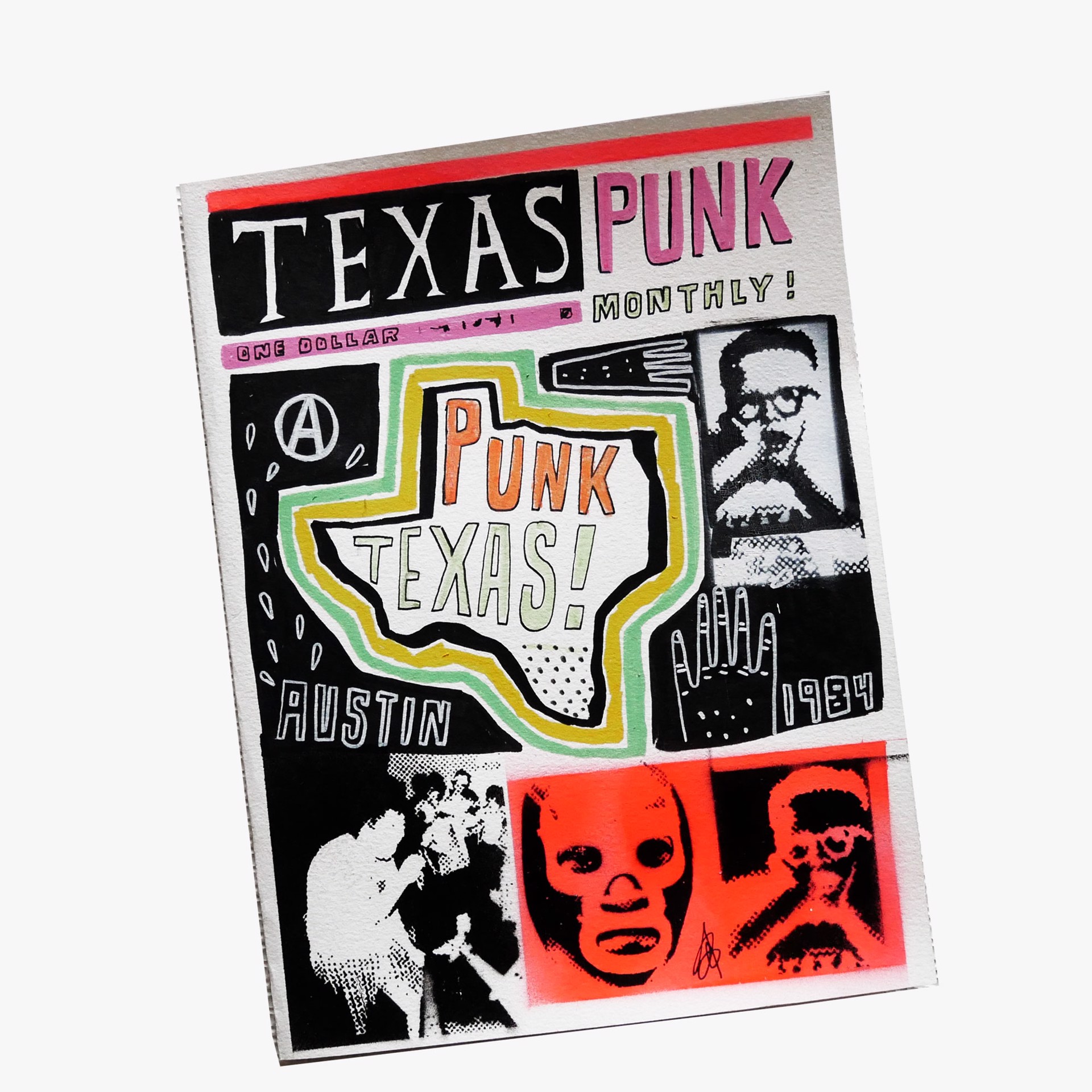 Texas Punk Magazine by Bill Barminski