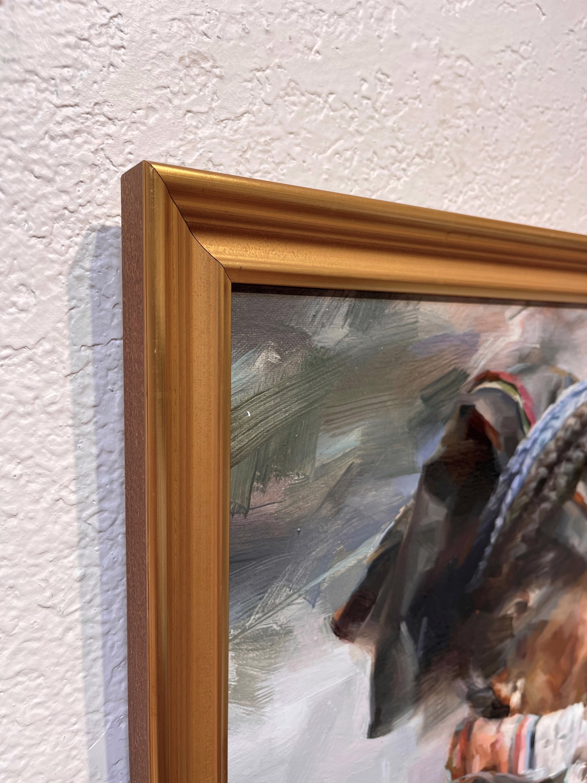 Portrait of Qiang Woman by Wang Kun