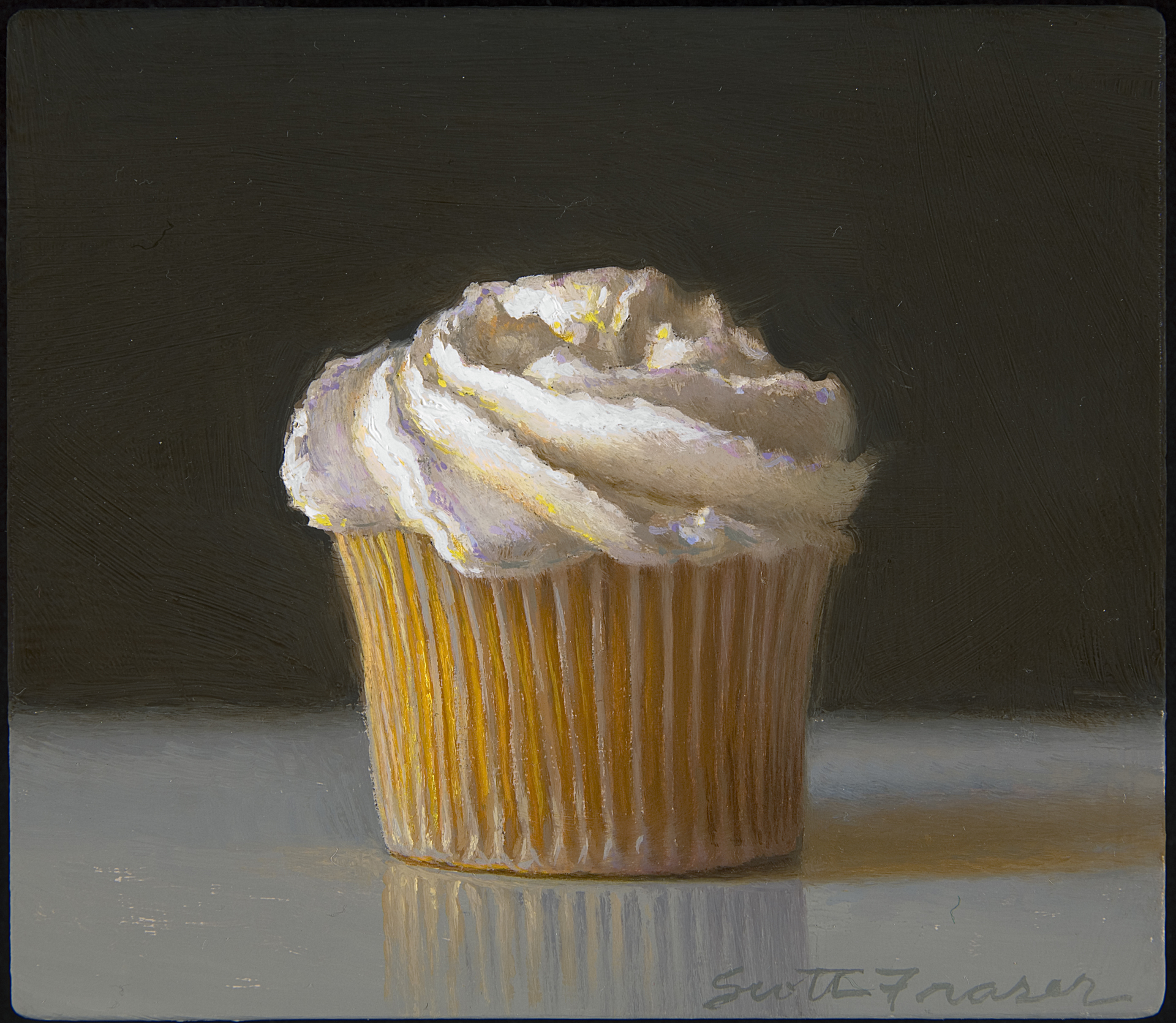 White Cupcake by Scott Fraser