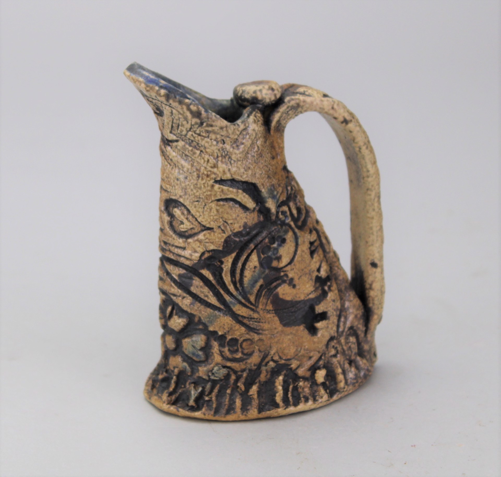 Hand-Built Pitcher; Small by R&B Pottery