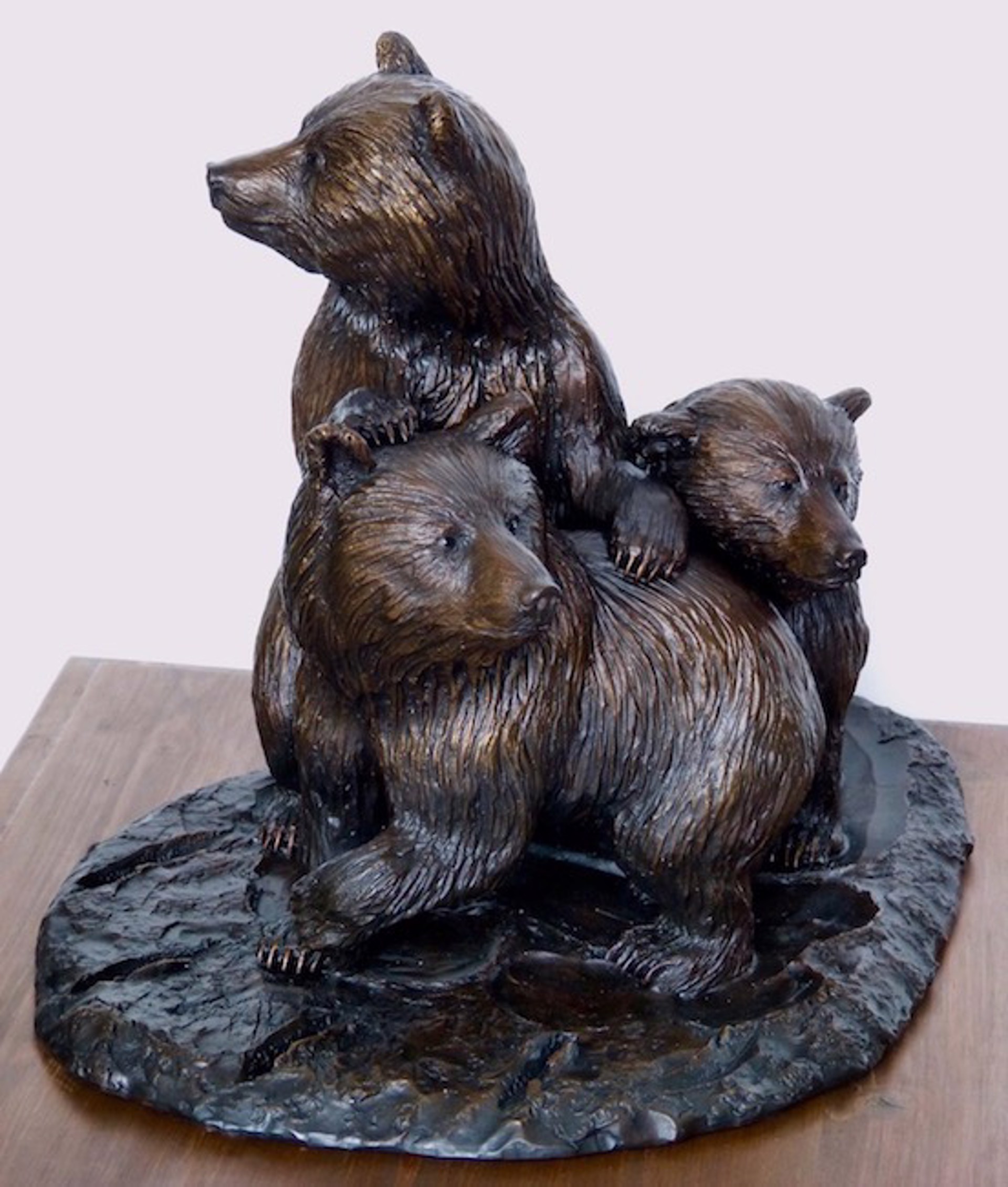 Three Little Bears by Tom Hjorleifson