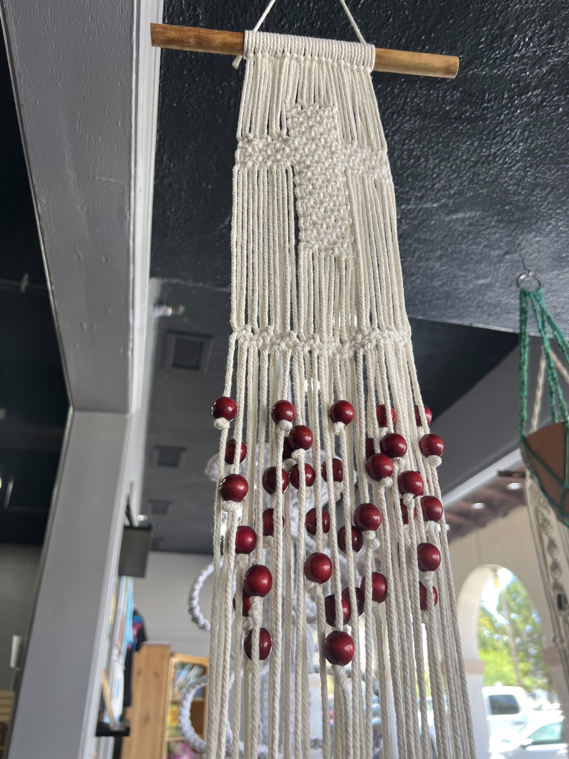 Double Beaded Hanging by Steven Roberts