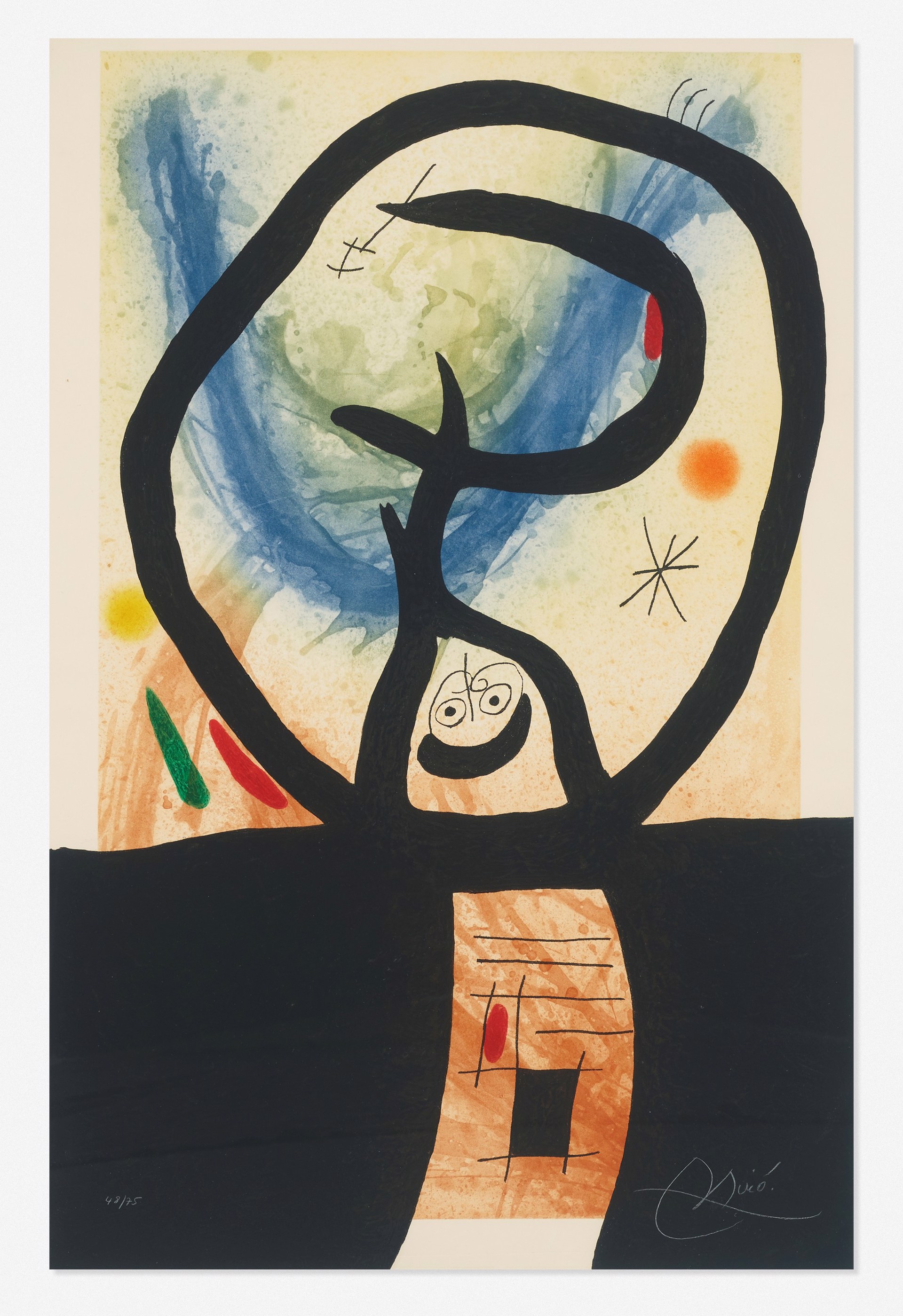 La Fronde by Joan Miro (1893 - 1983)