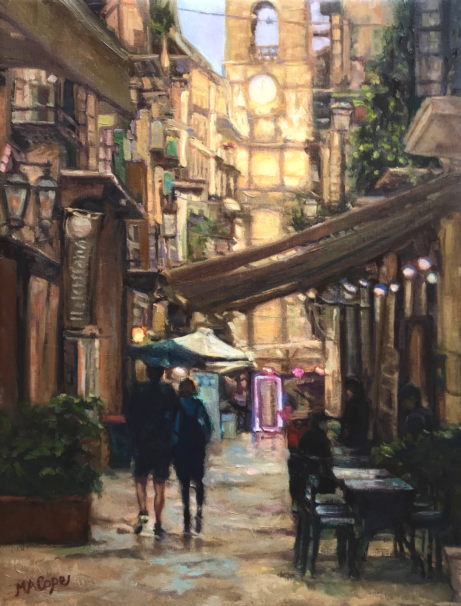 Streets of Palermo by Mary Ann Cope