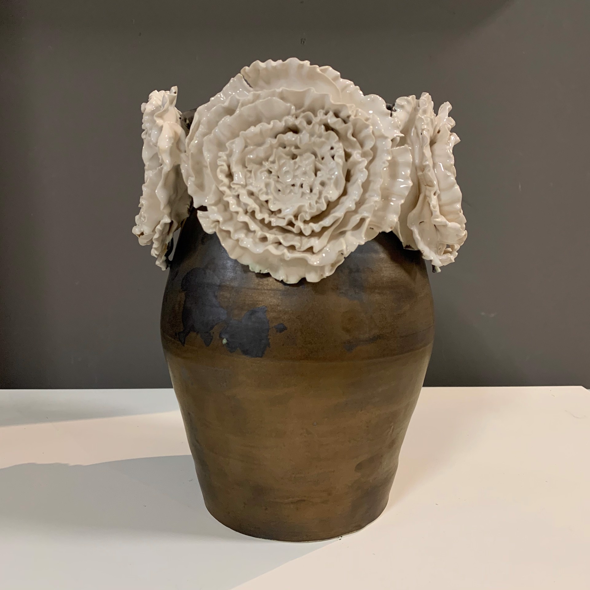 Bronze Vase by Caroline Boykin