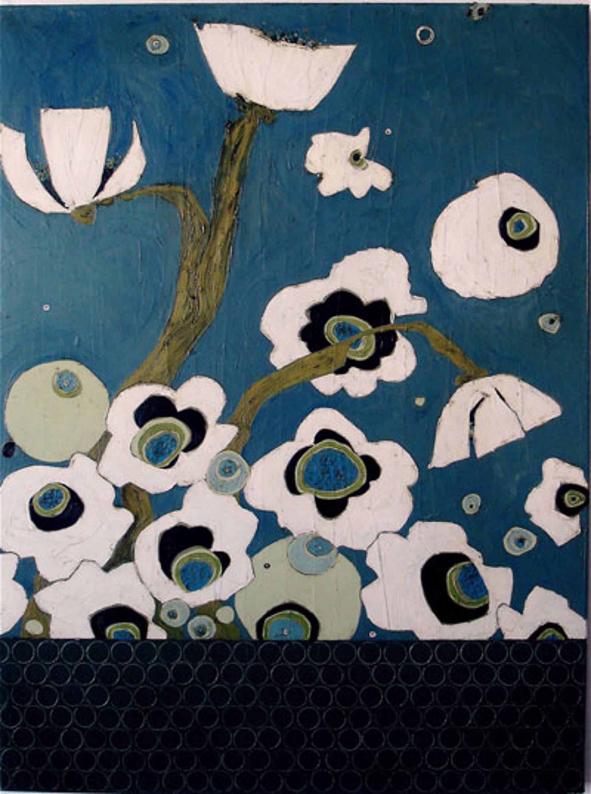 White Poppies by Karen Tusinski
